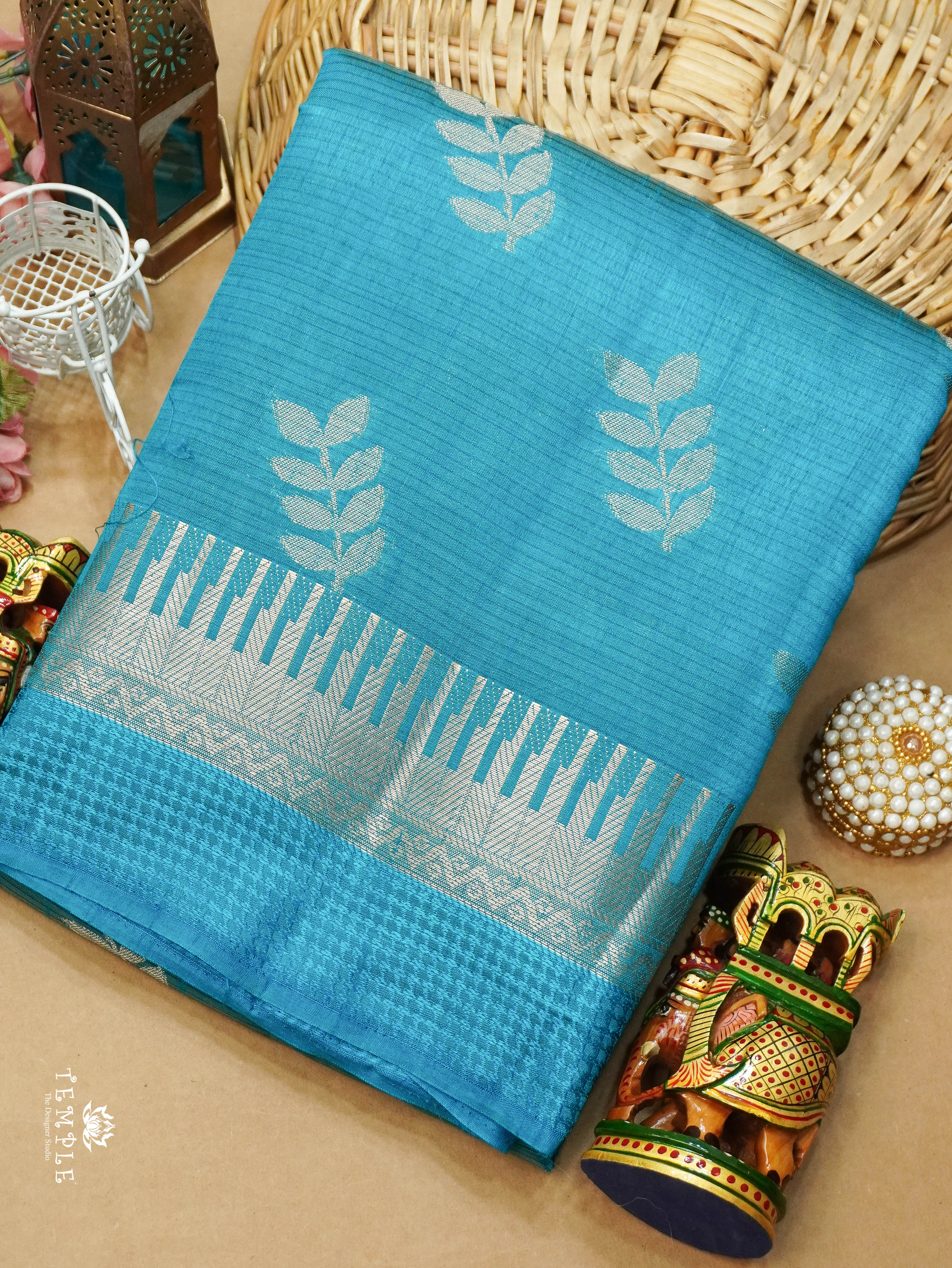 Semi Tussar Silk Saree | TTDS3148