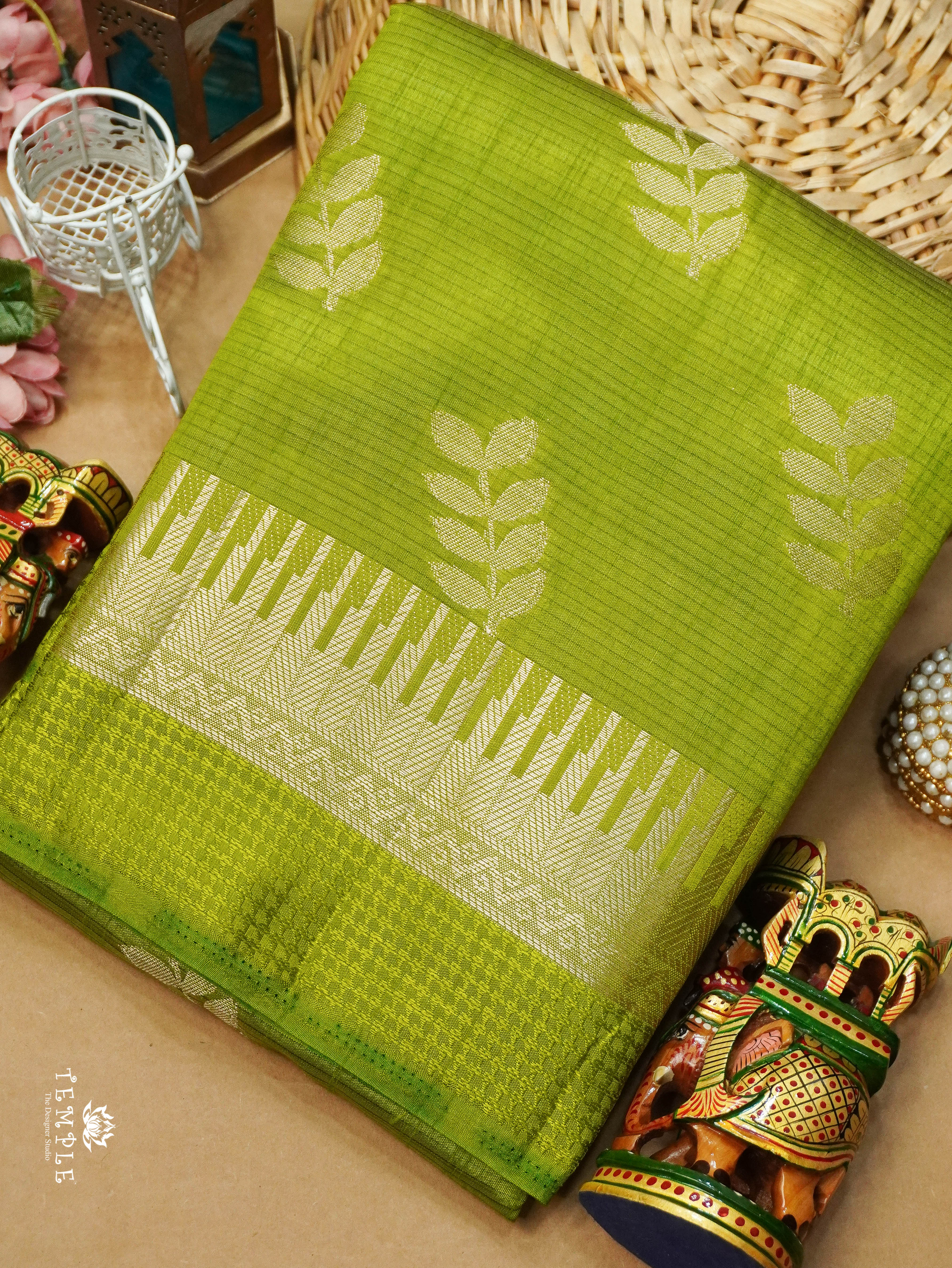 Semi Tussar Silk Saree | TTDS3148