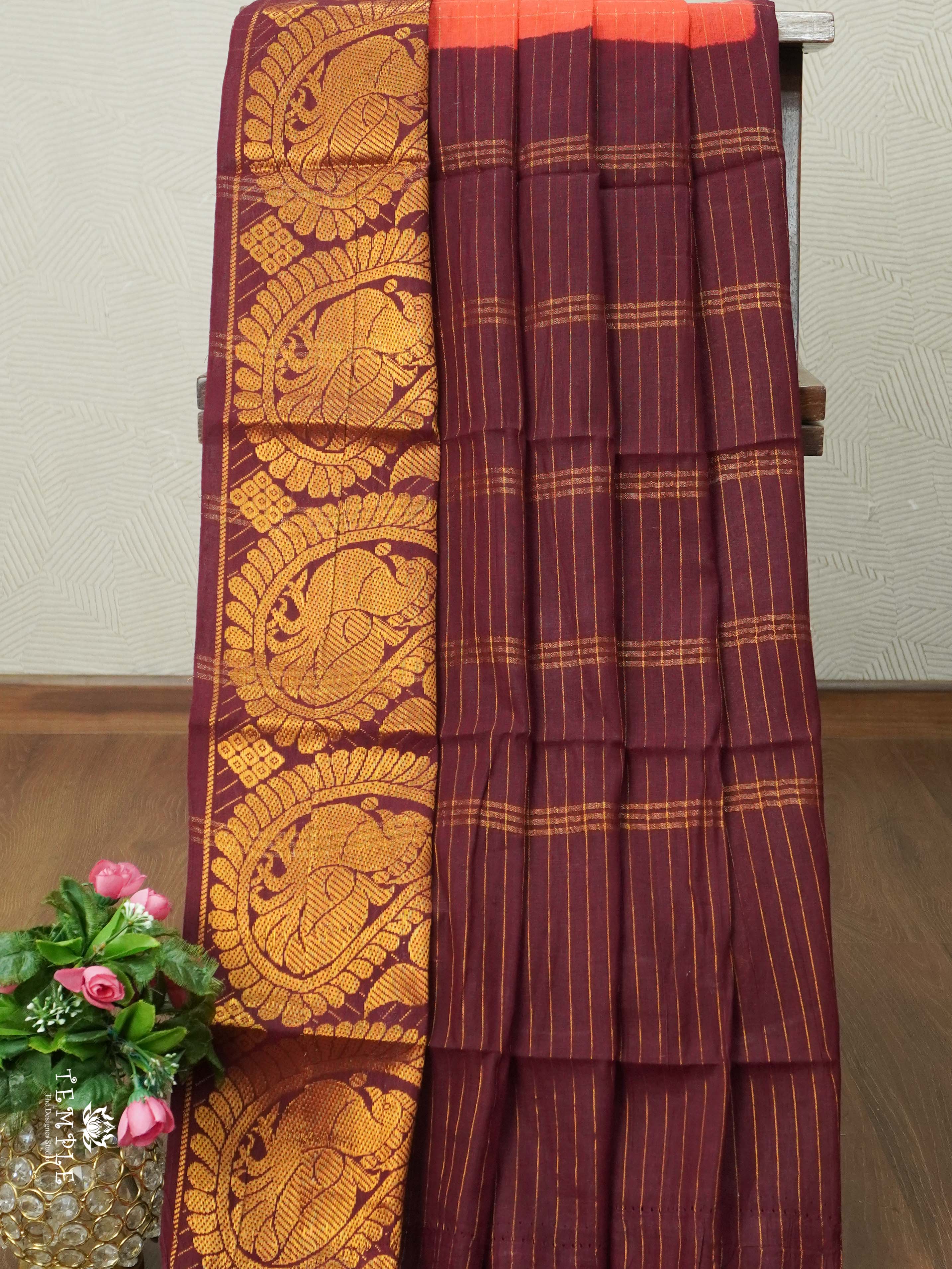 Chettinad Cotton Saree | TTDS2434
