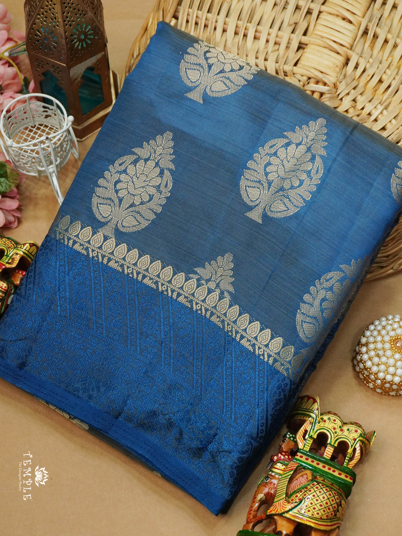 Semi Tussar Silk Saree | TTDS3150