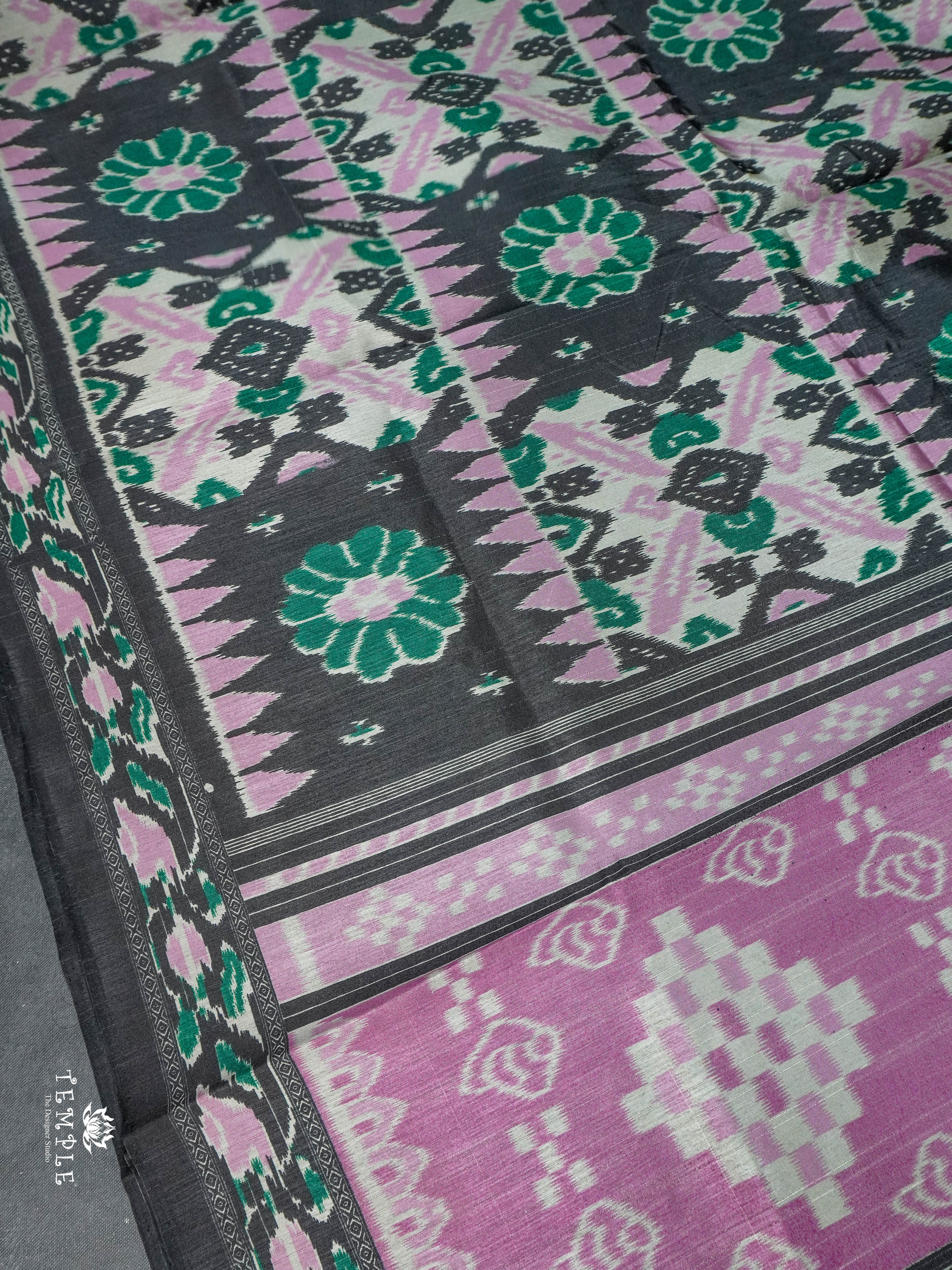 Printed Bengal Cotton Saree | TTDS1680