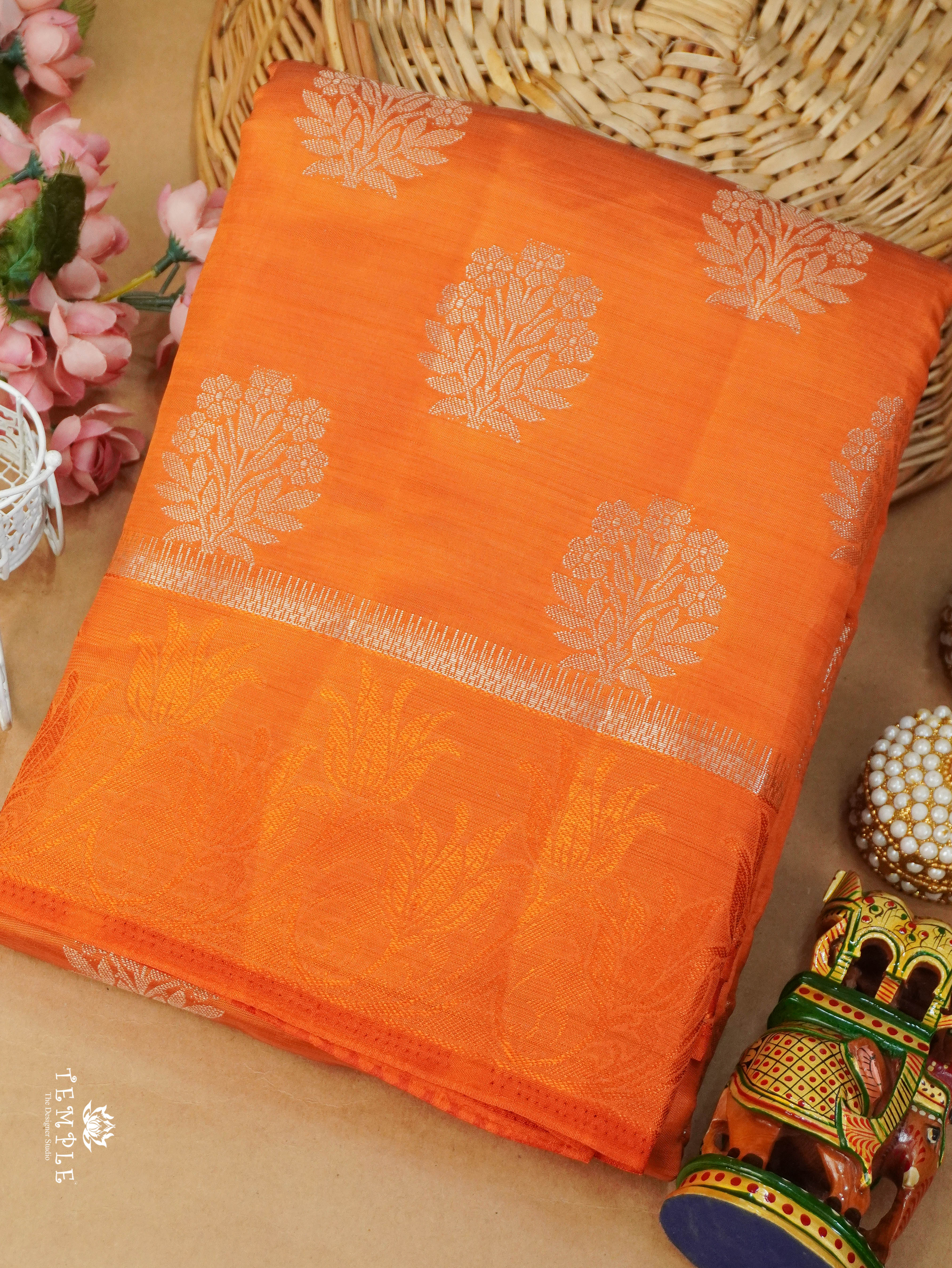 Semi Tussar Silk Saree  | TTDS2686