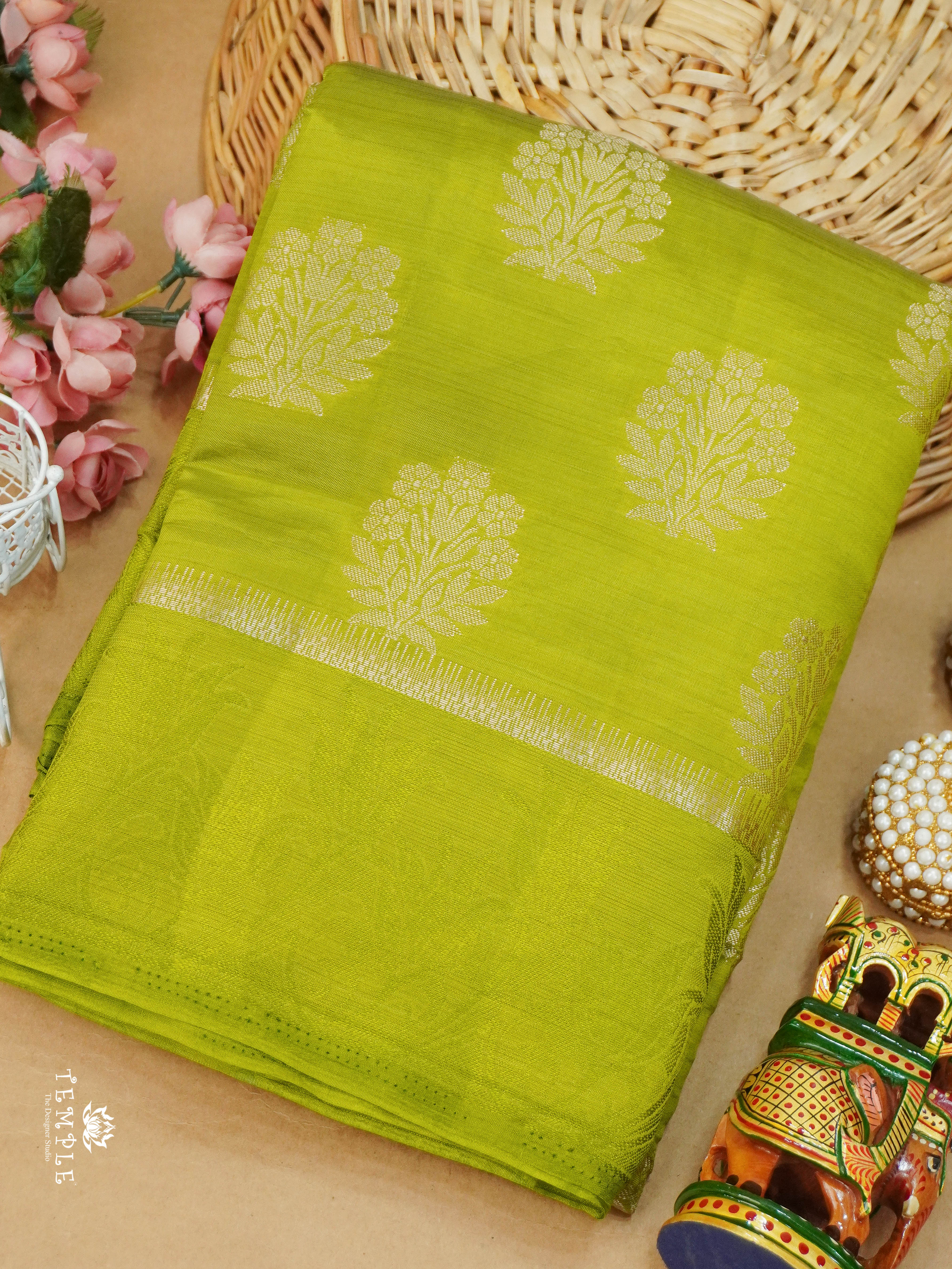 Semi Tussar Silk Saree  | TTDS2686
