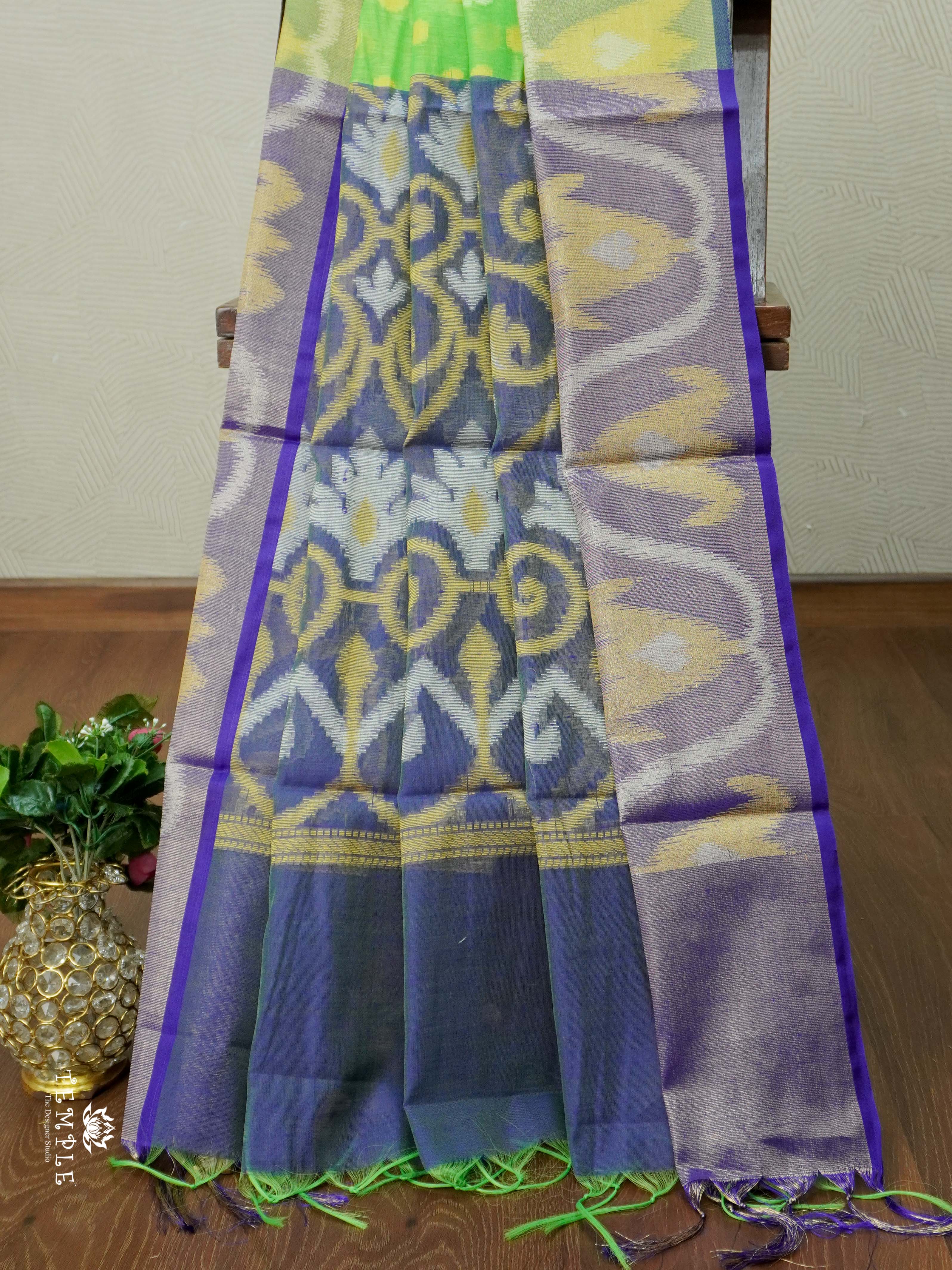 Pochampally Chanderi Cotton Saree | TTDS1103
