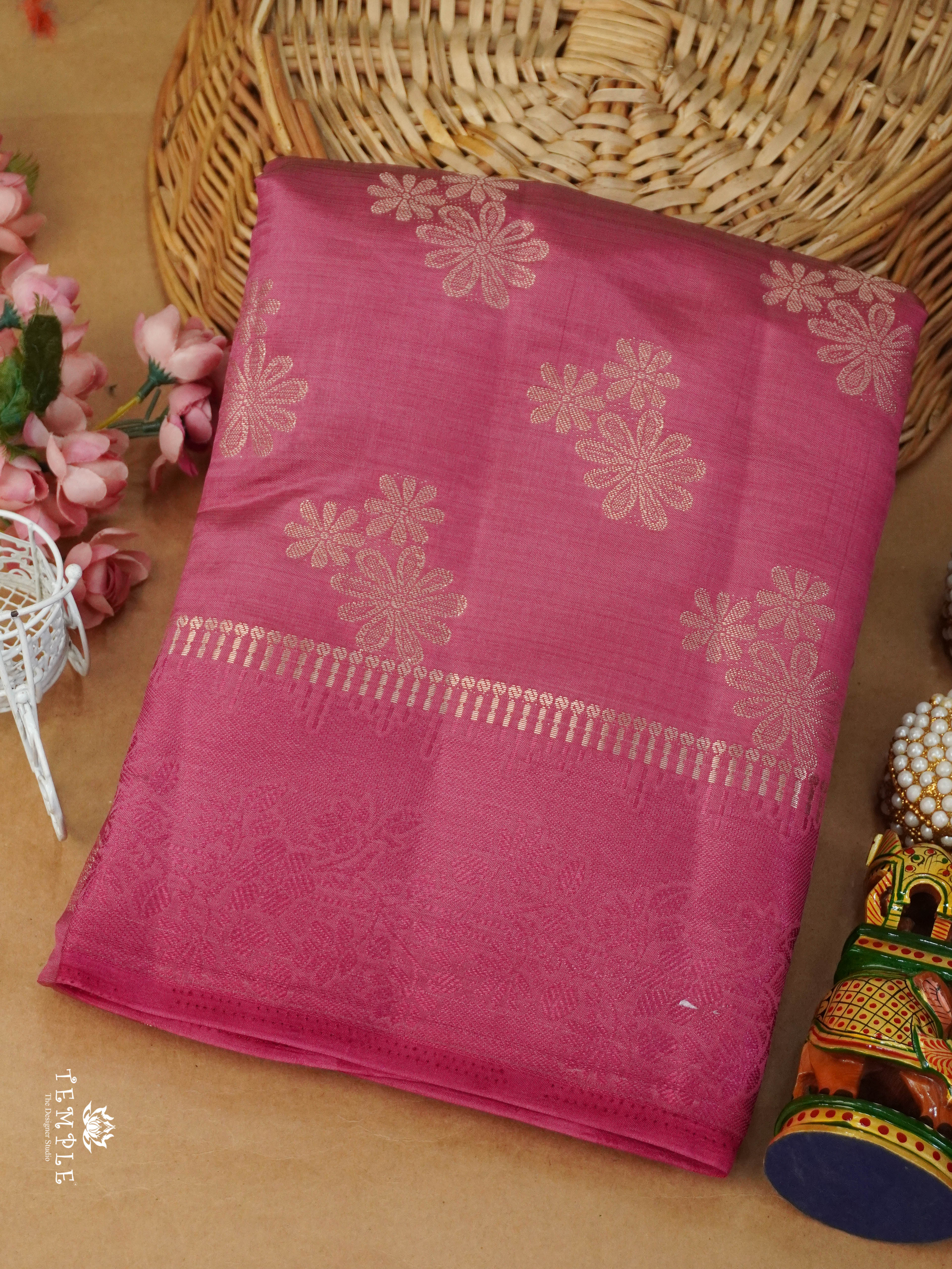 Semi Tussar Silk Saree | TTDS3149