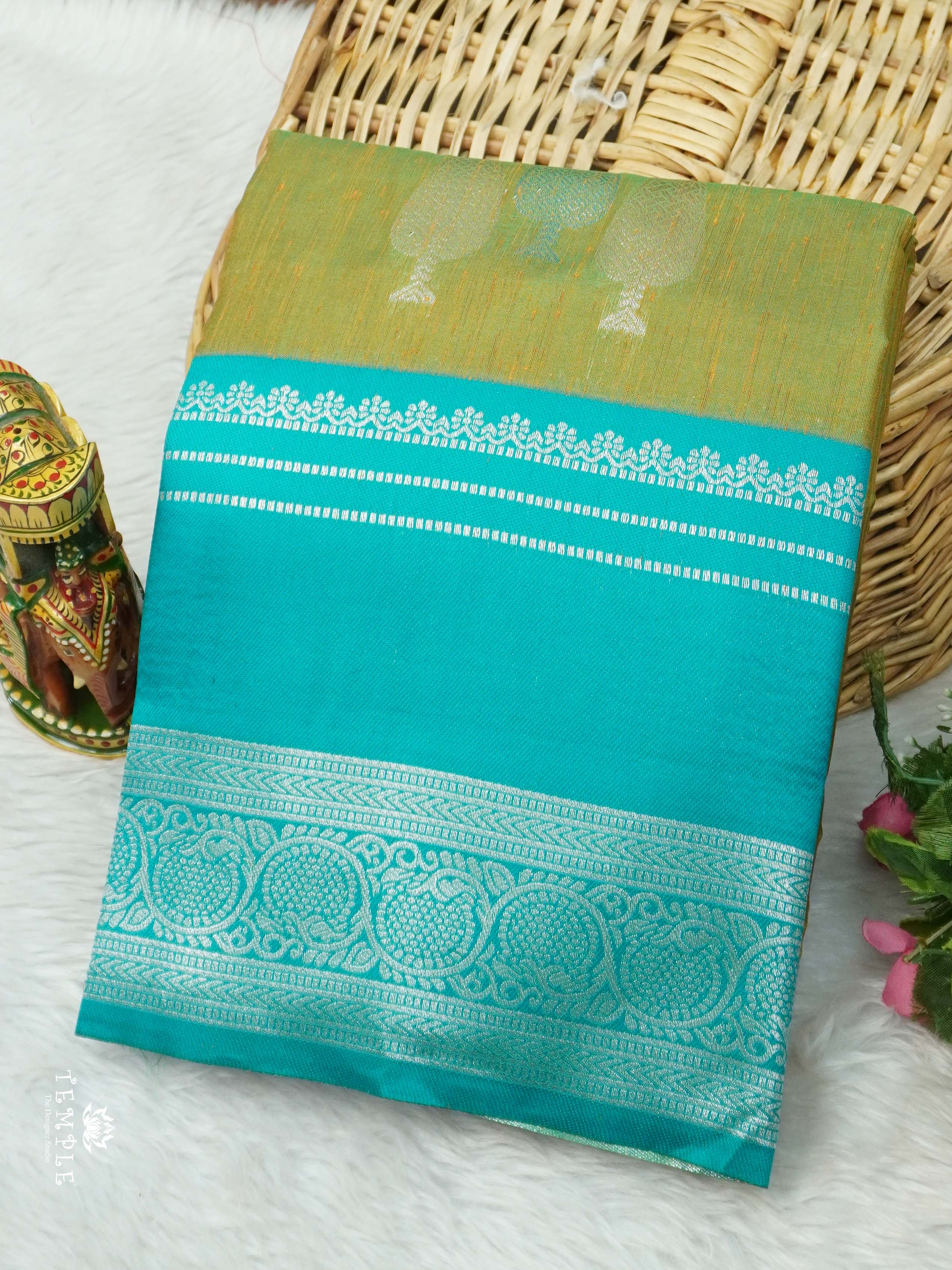 Slub Silk Saree | TTDS2651
