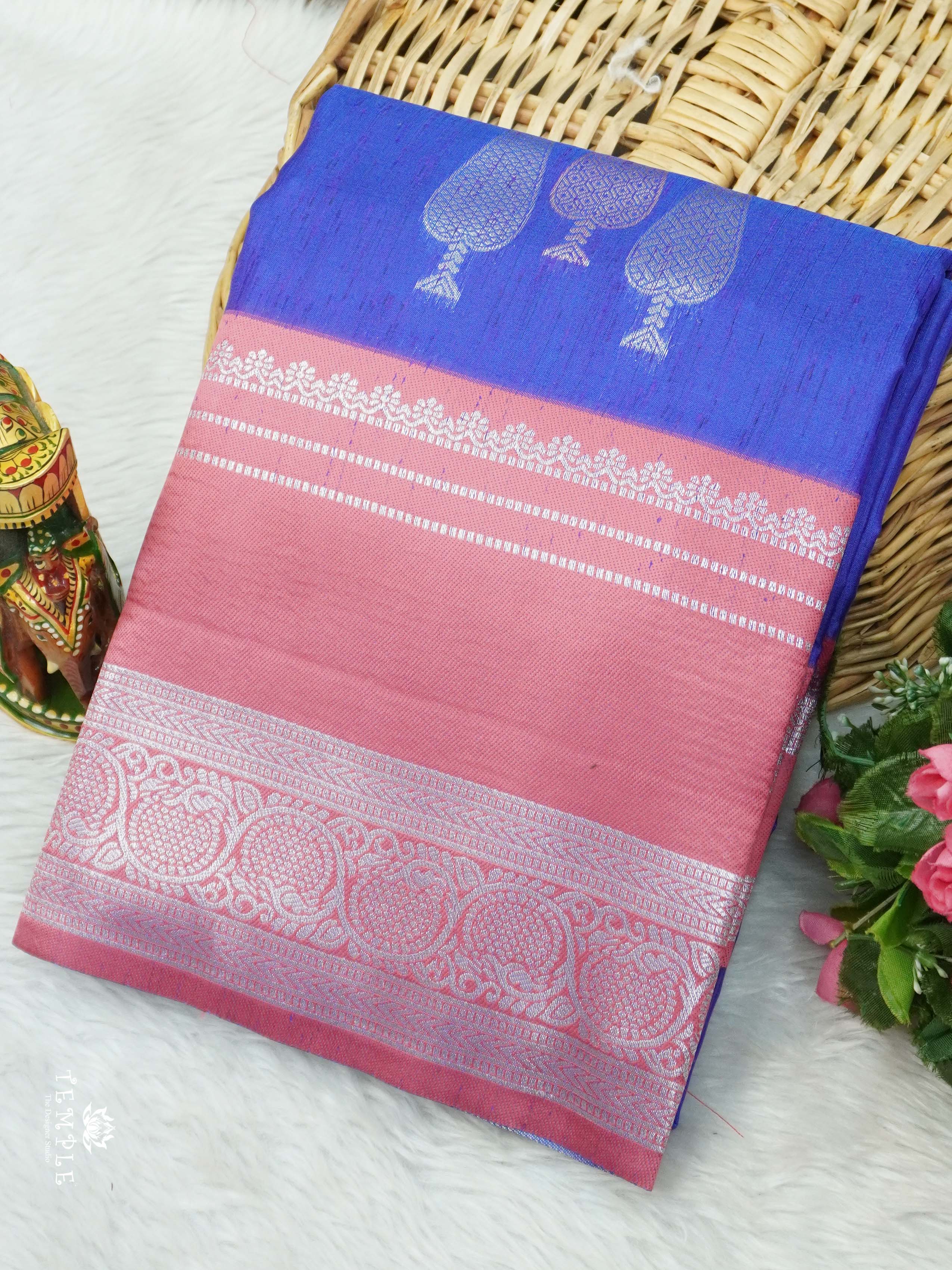 Slub Silk Saree | TTDS2651