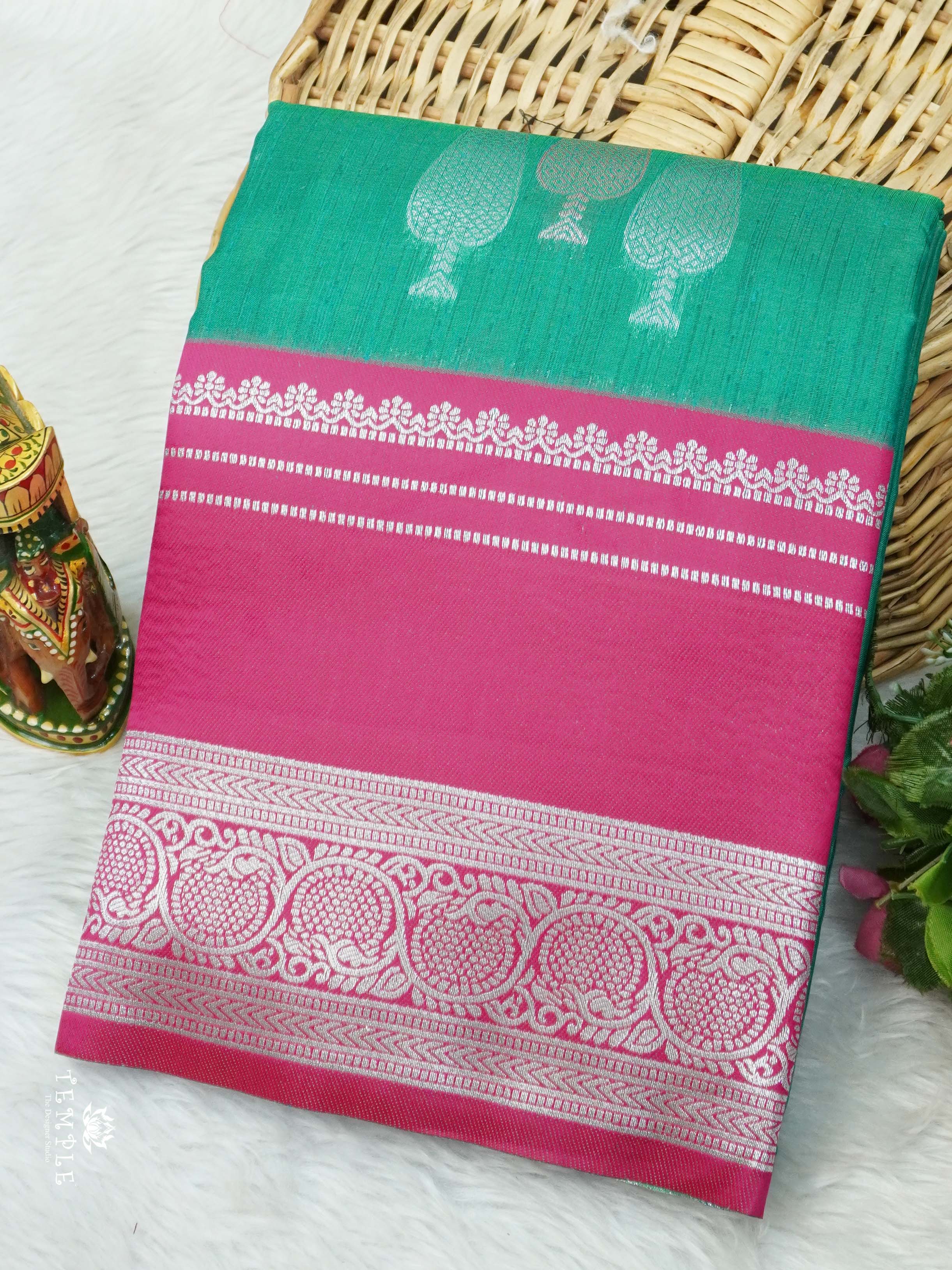 Slub Silk Saree | TTDS2651