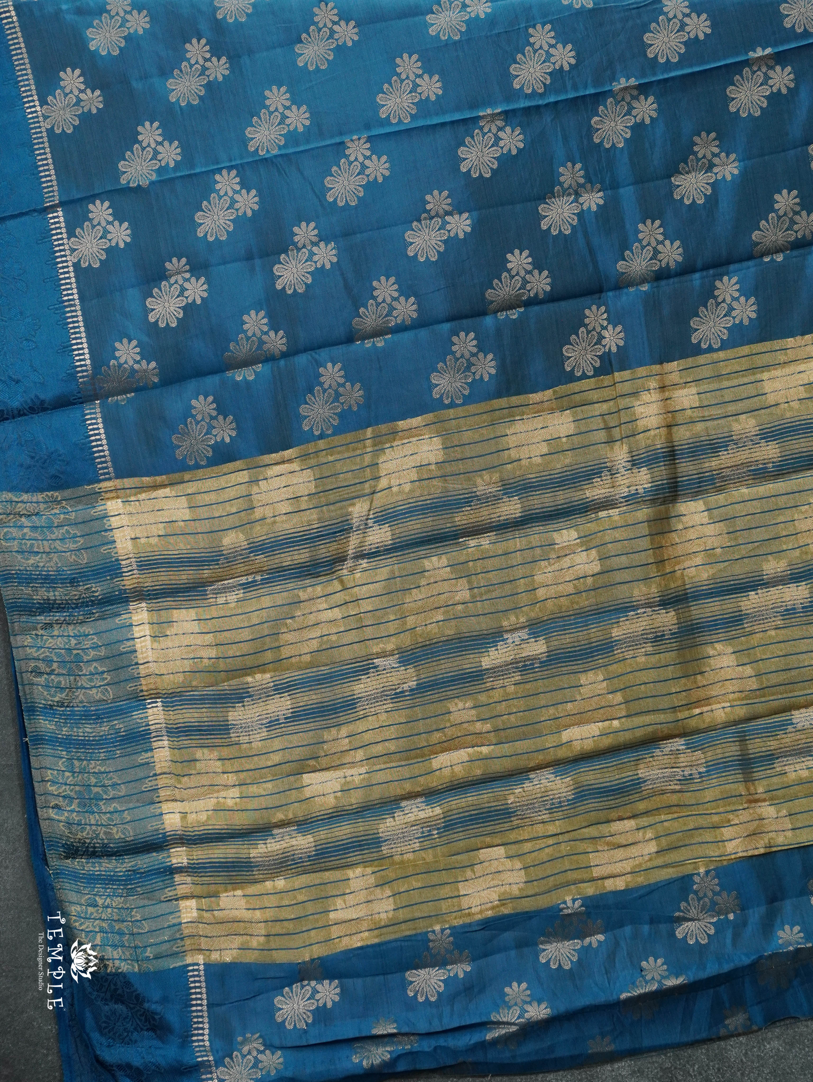 Semi Tussar Silk Saree | TTDS3149