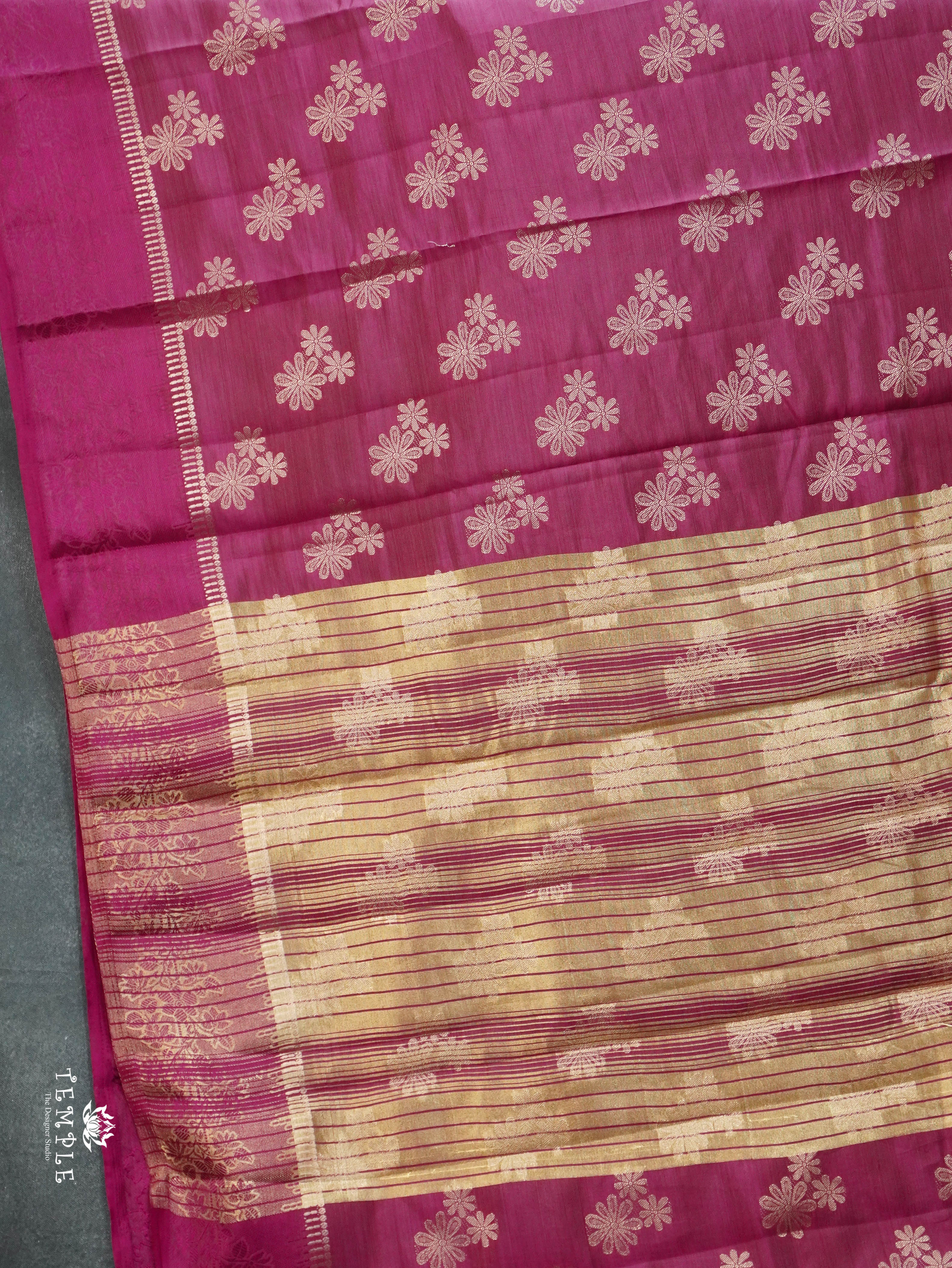 Semi Tussar Silk Saree | TTDS3149