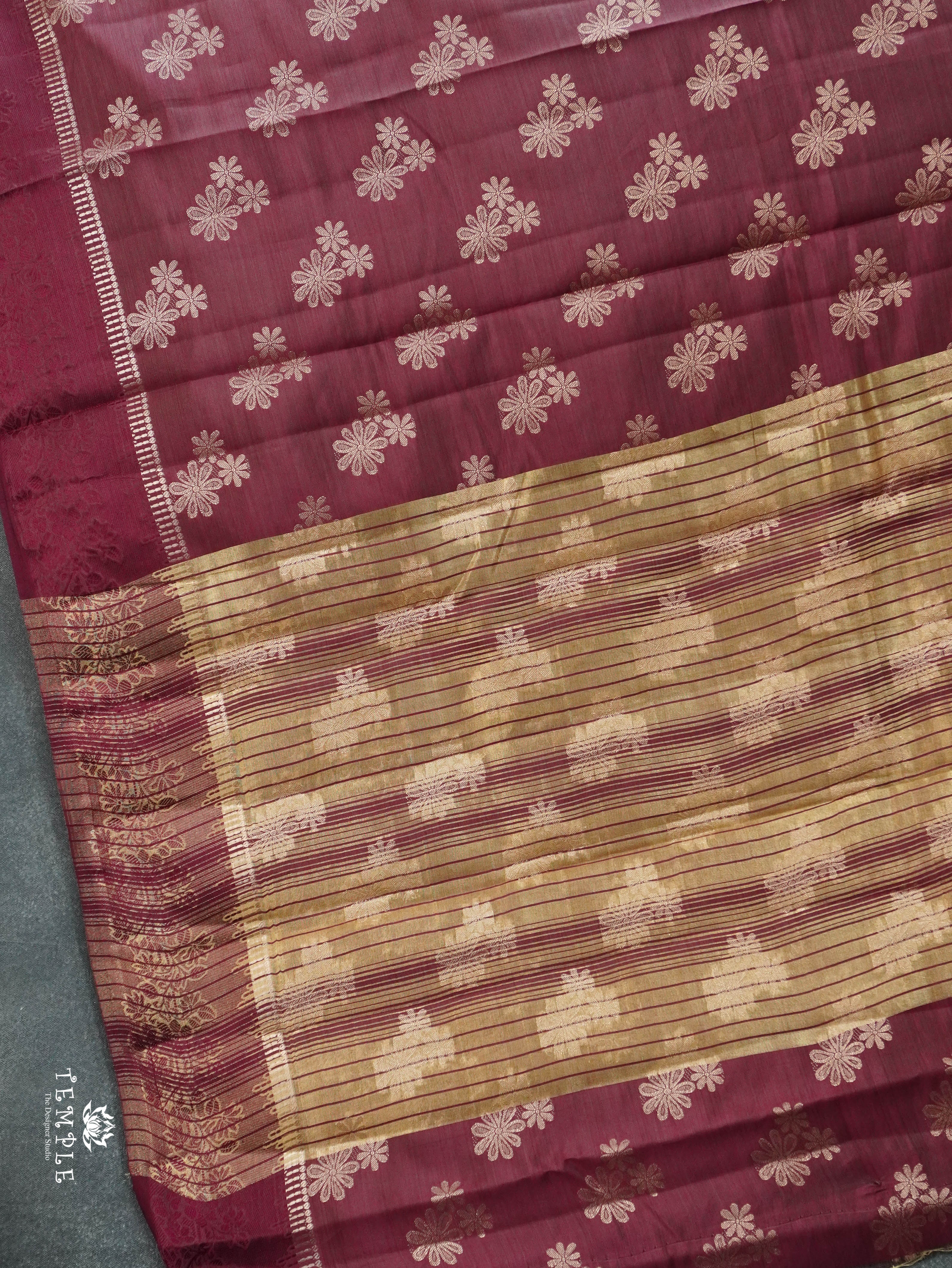 Semi Tussar Silk Saree | TTDS3149