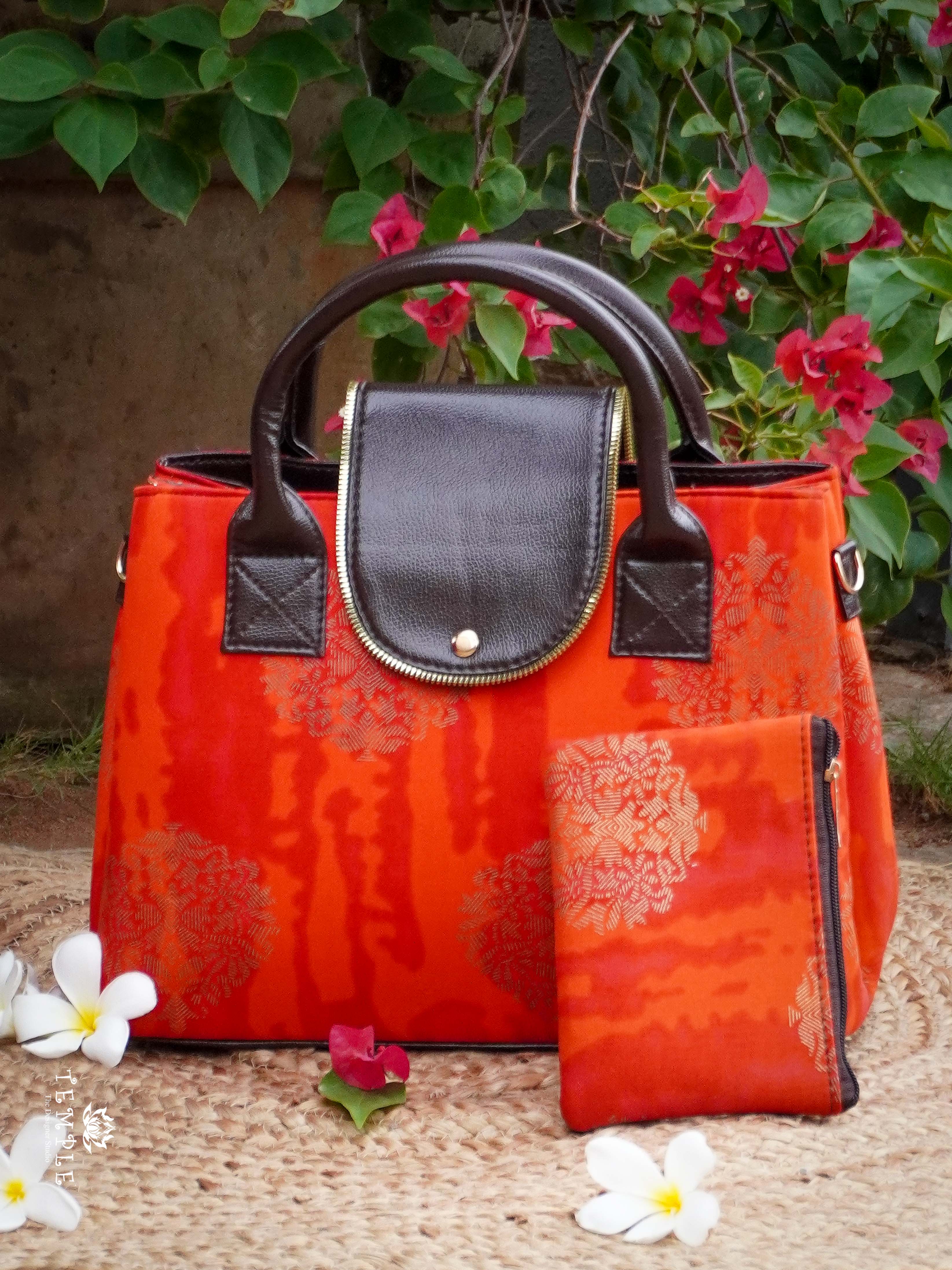 Triple Partition Sling Cum Hand Bag | TTDS2146