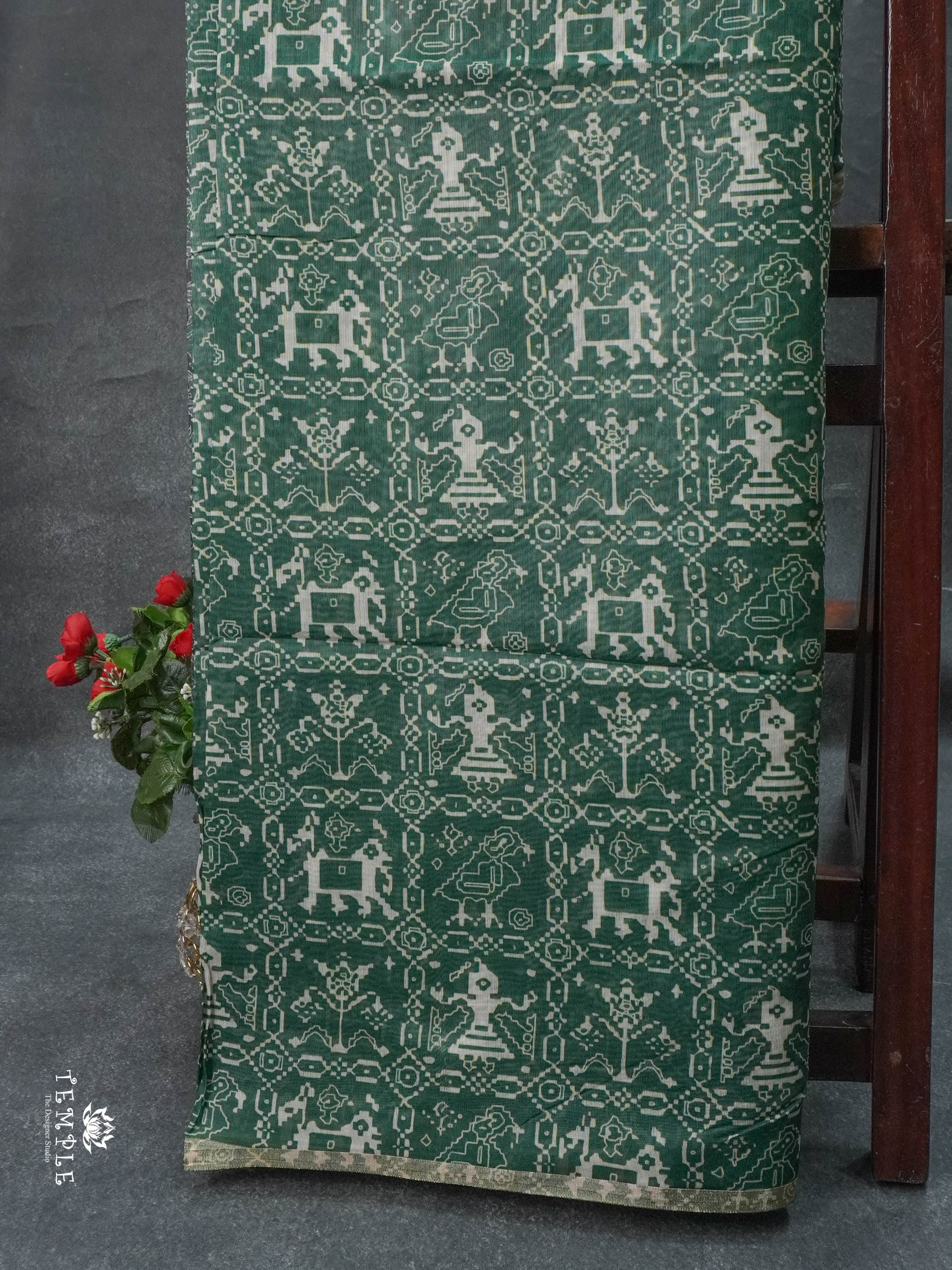 Summer Loom Cotton Saree | TTDS1694