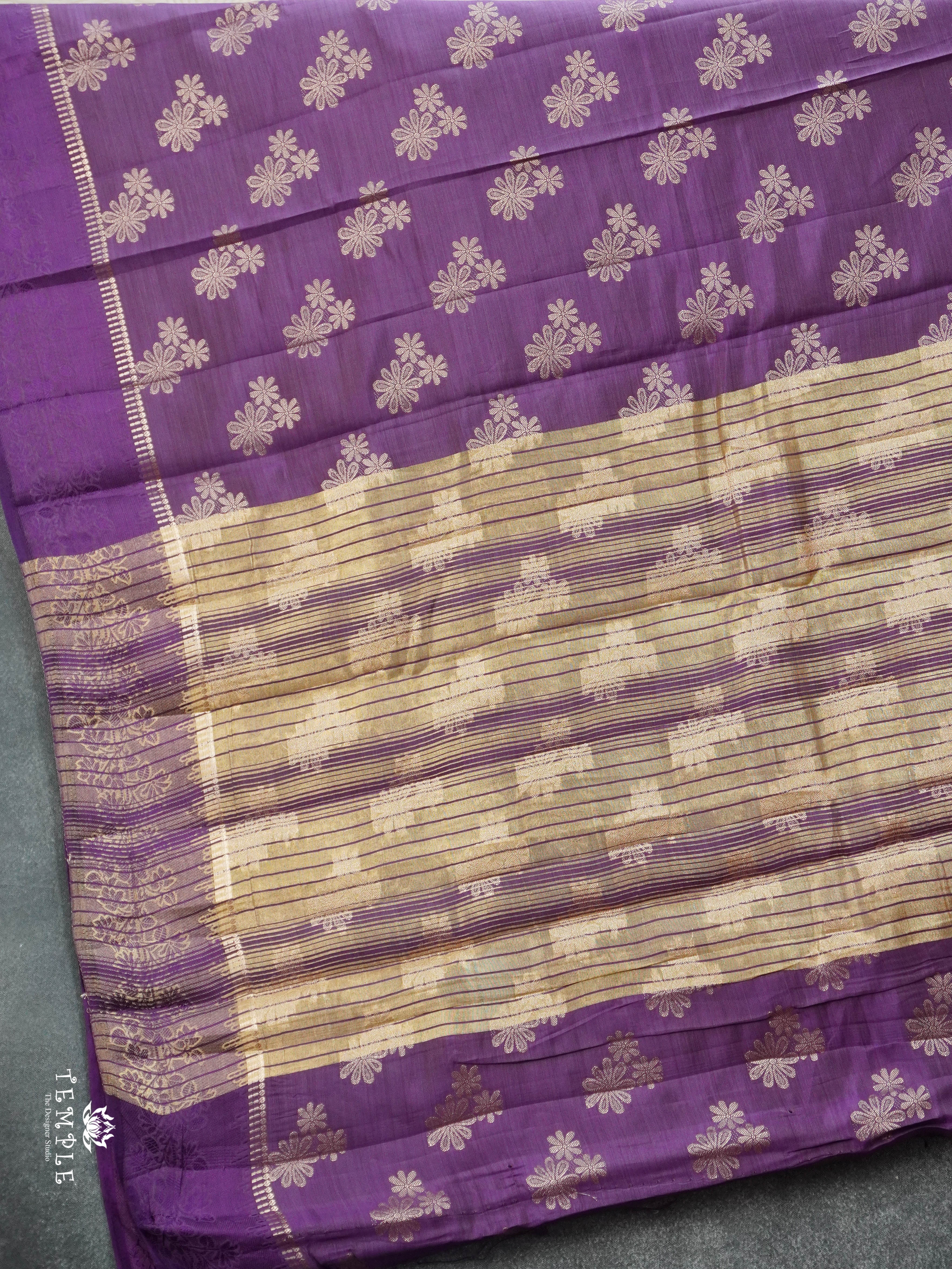 Semi Tussar Silk Saree | TTDS3149