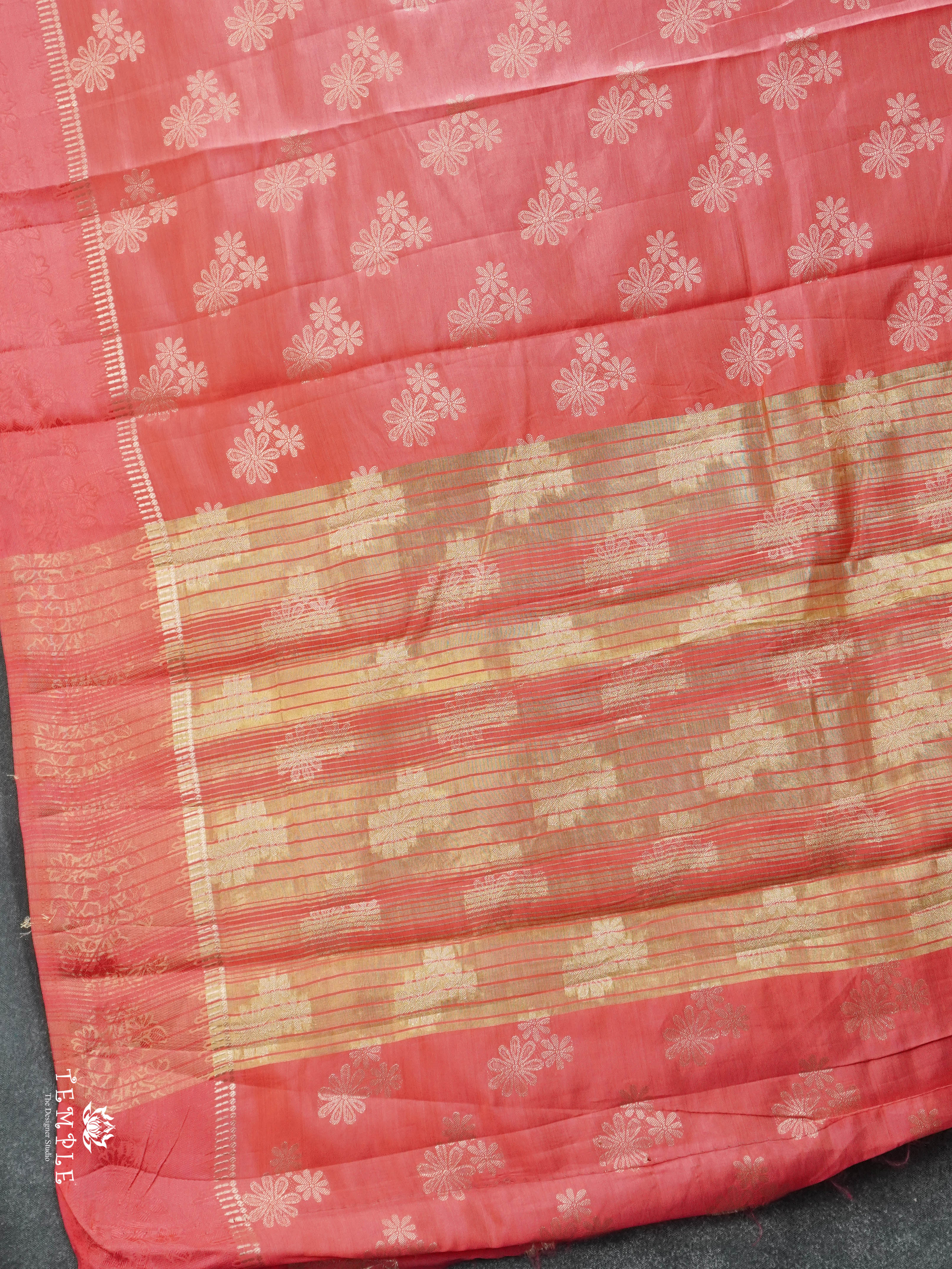 Semi Tussar Silk Saree | TTDS3149