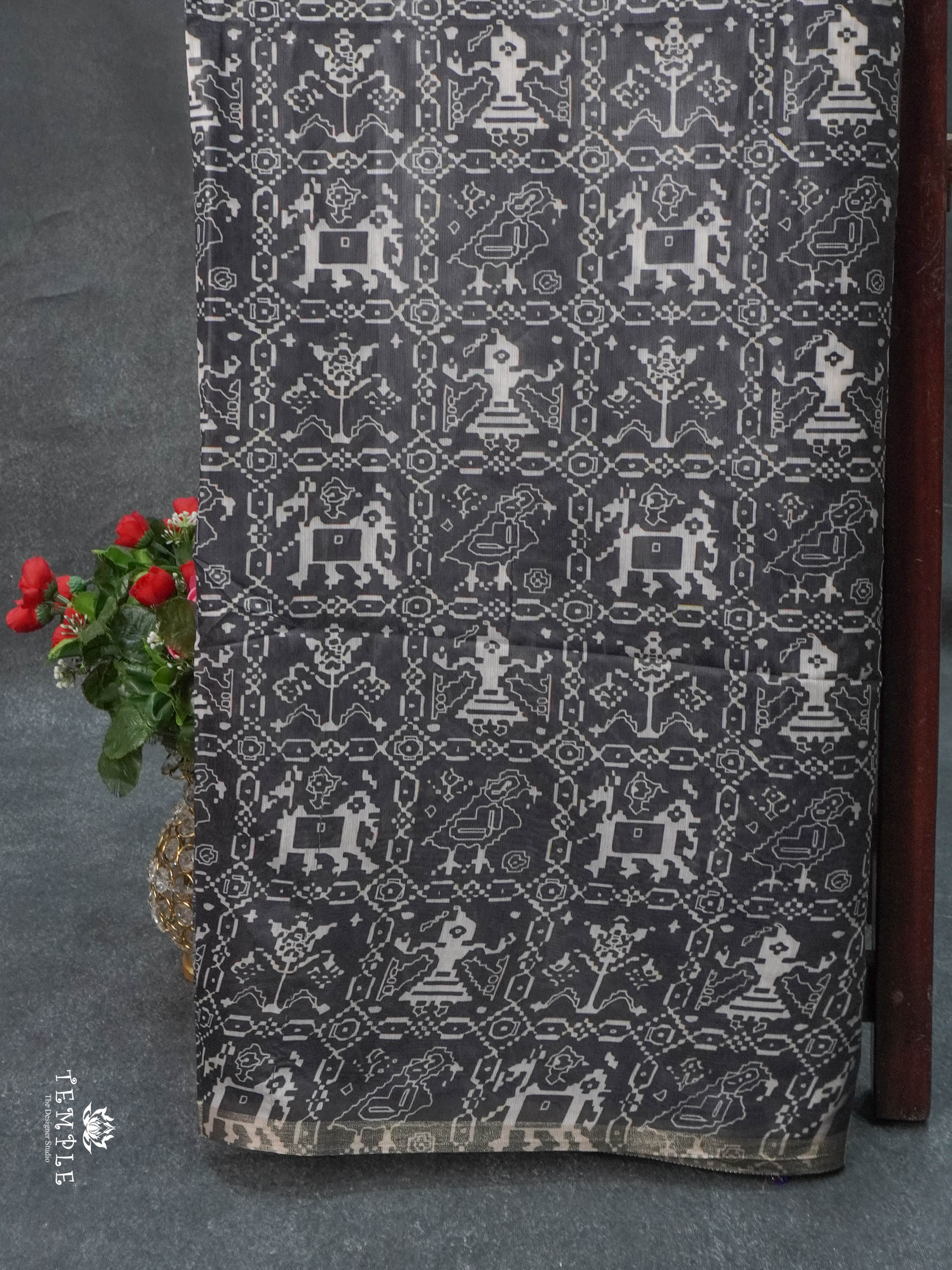 Summer Loom Cotton Saree | TTDS1694