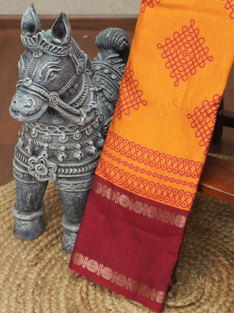 Art Silk Saree | TTDS3571