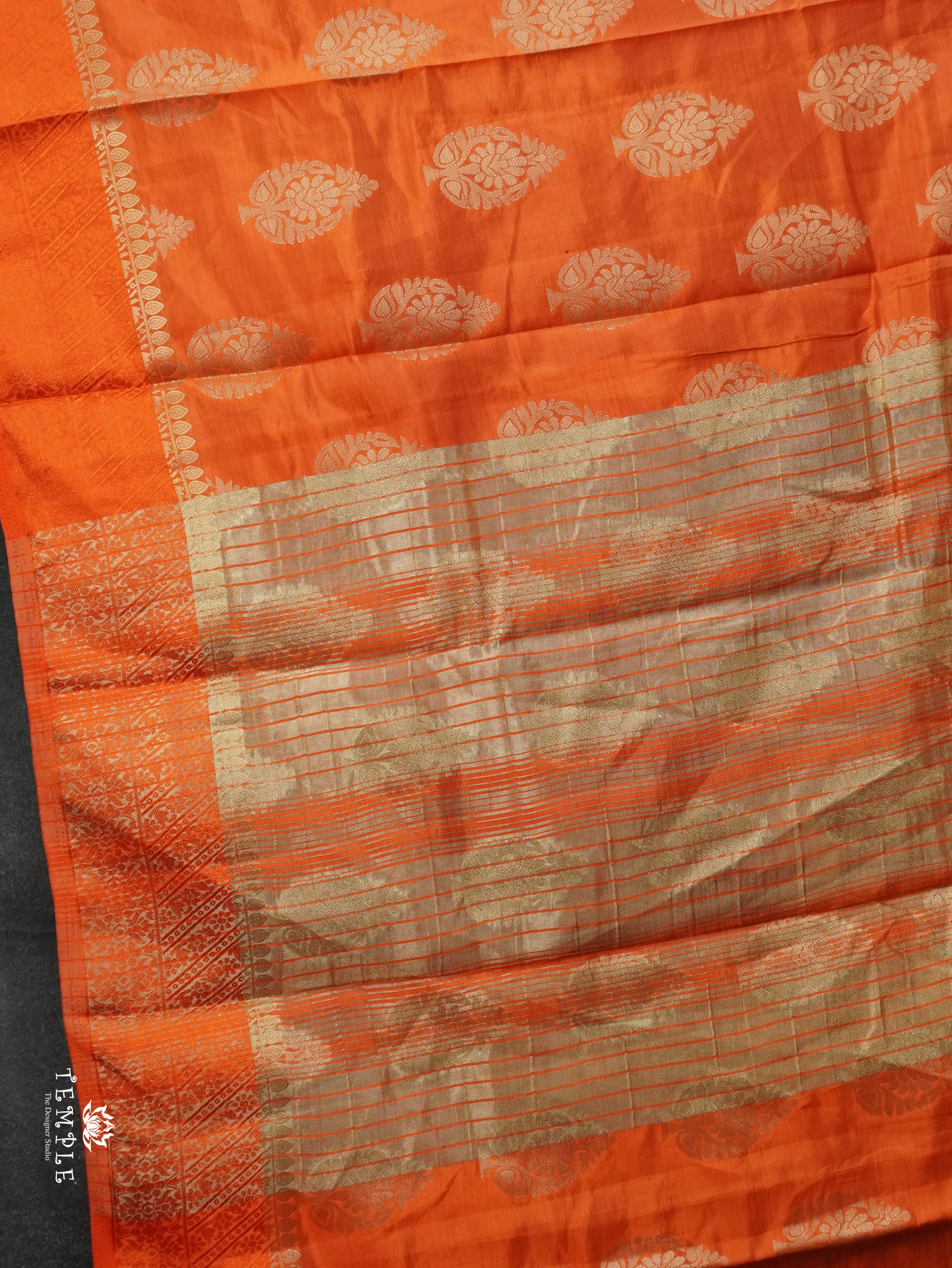 Semi Tussar Silk Saree | TTDS3150