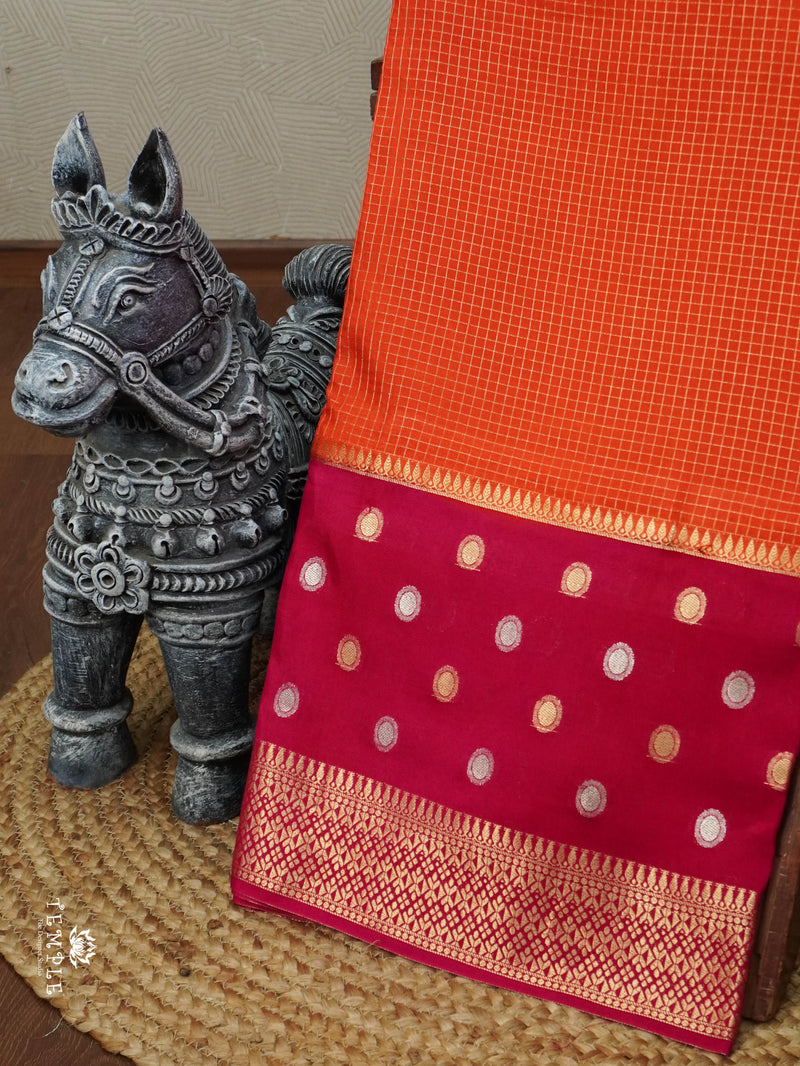 Semi Mysore Silk Saree | TTDS3153