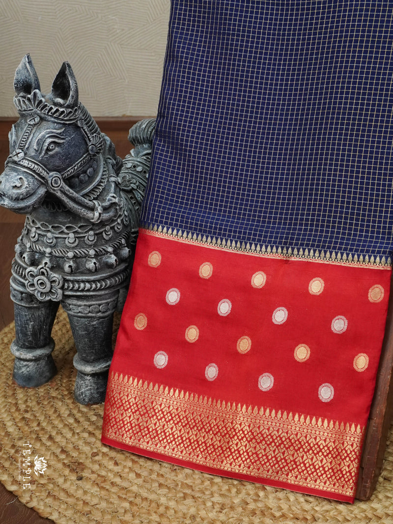 Semi Mysore Silk Saree | TTDS3153