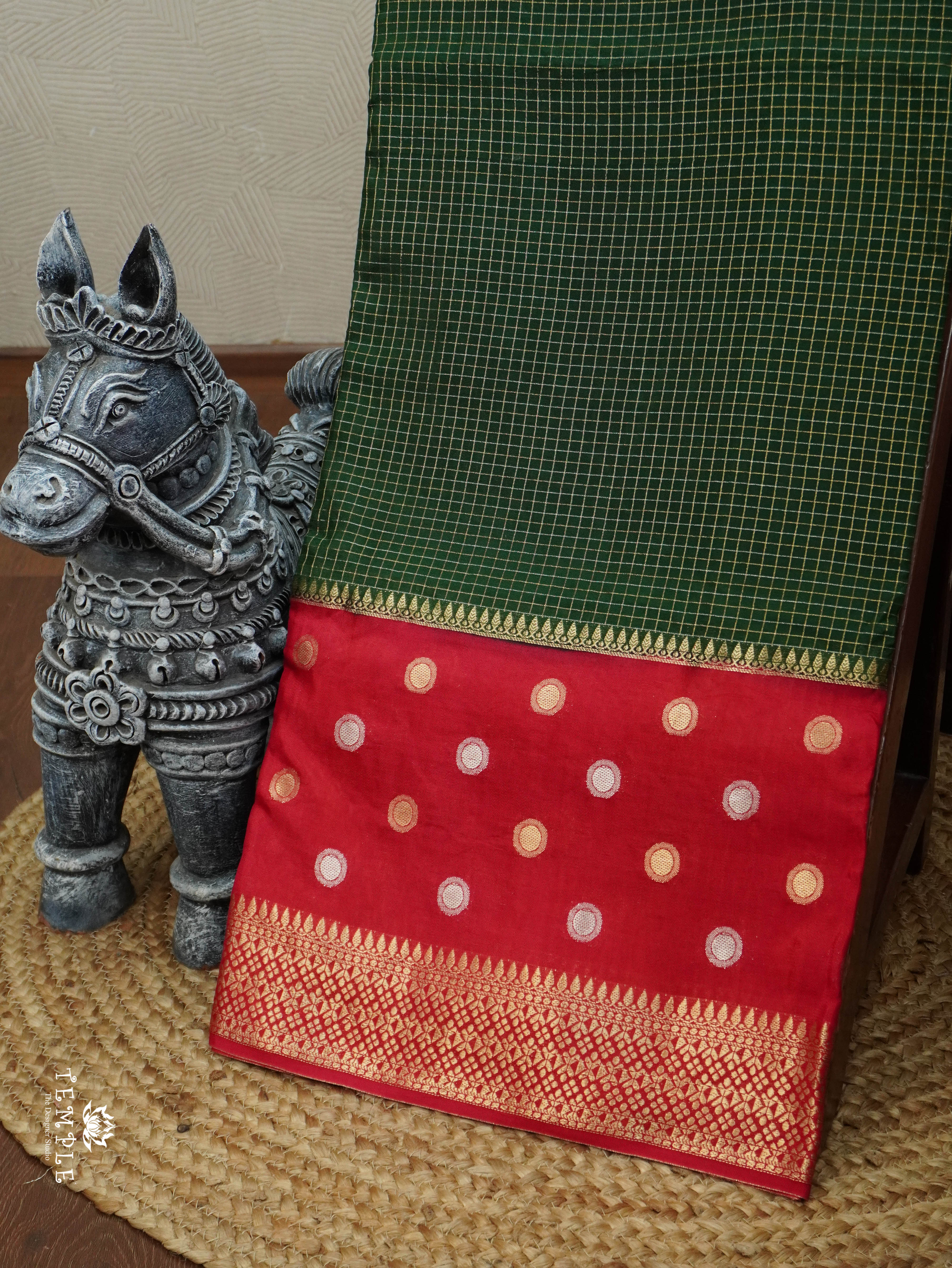 Semi Mysore Silk Saree | TTDS3153