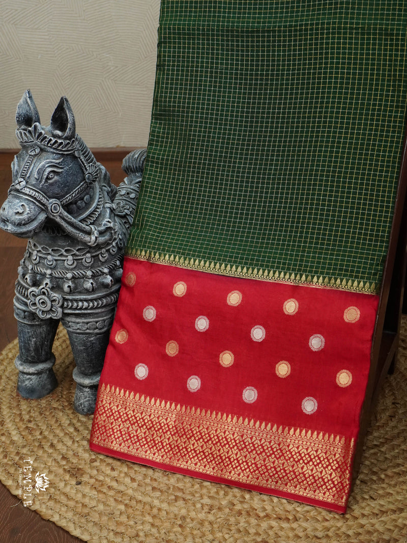 Semi Mysore Silk Saree | TTDS3153