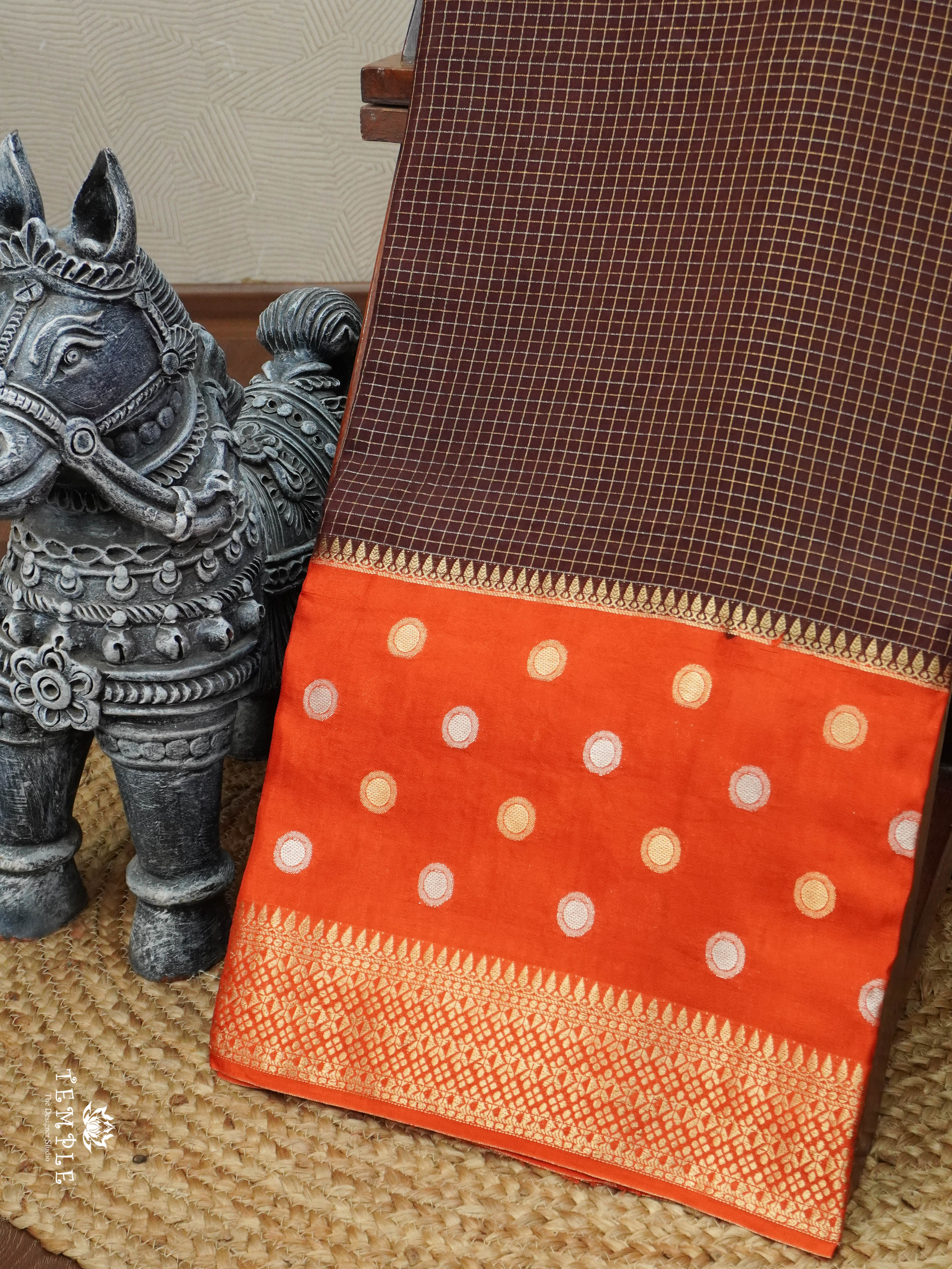 Semi Mysore Silk Saree | TTDS3153