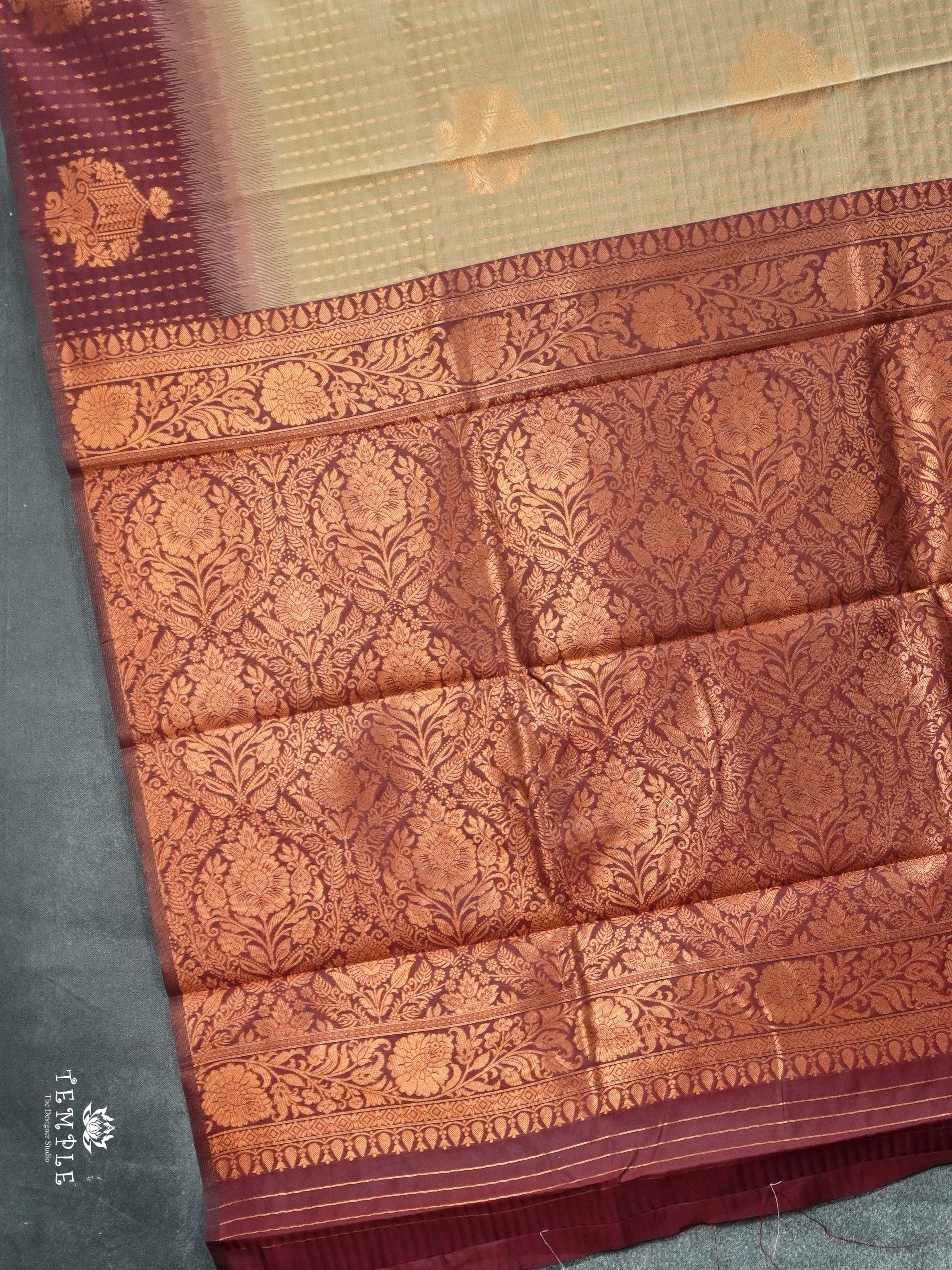 Semi Kanchi Silk Saree | TTDS2731