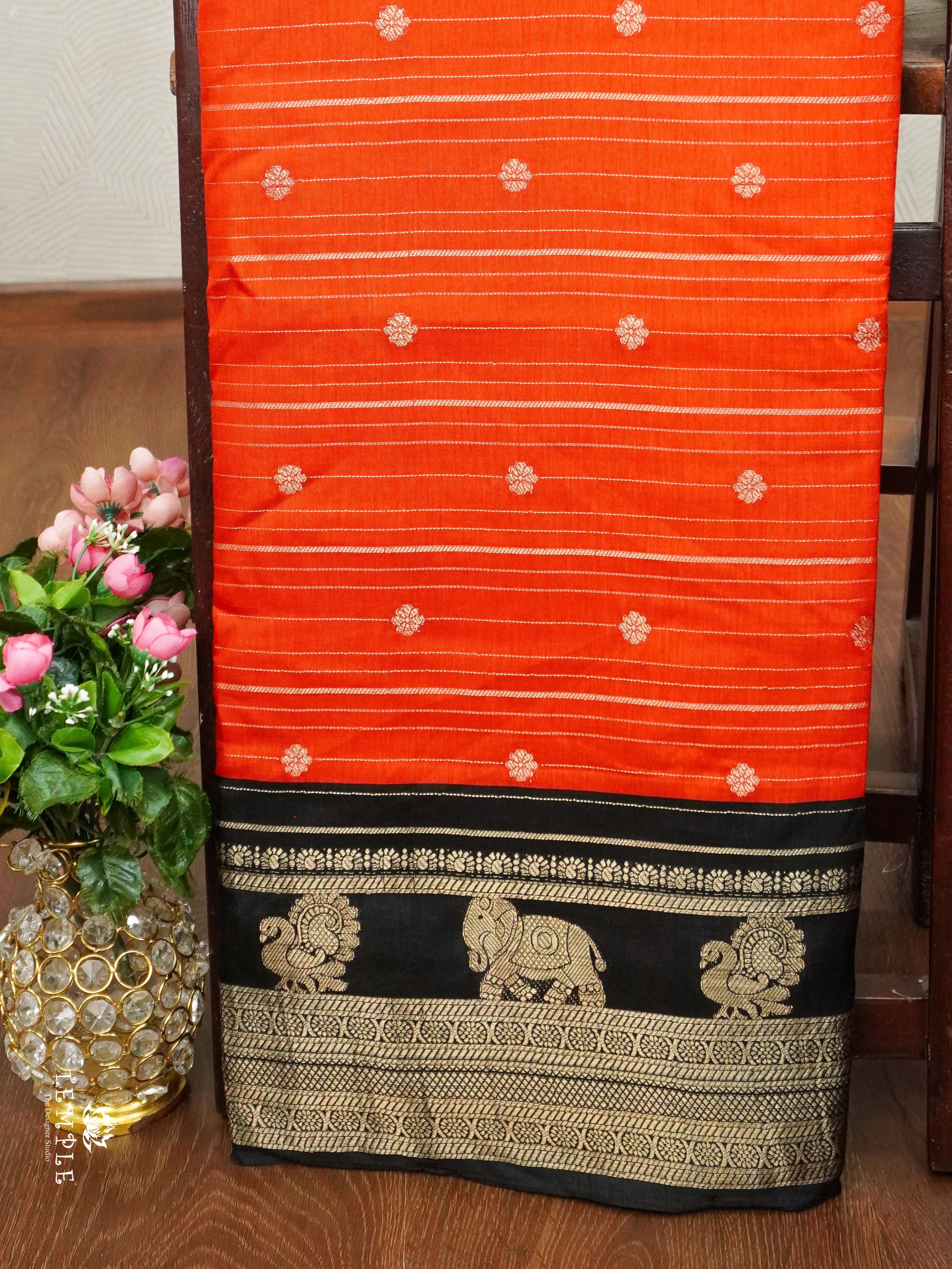 Semi Tussar Silk Saree | TTDS2149