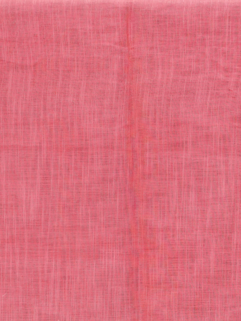 Linen Cotton Saree | TTDS3577