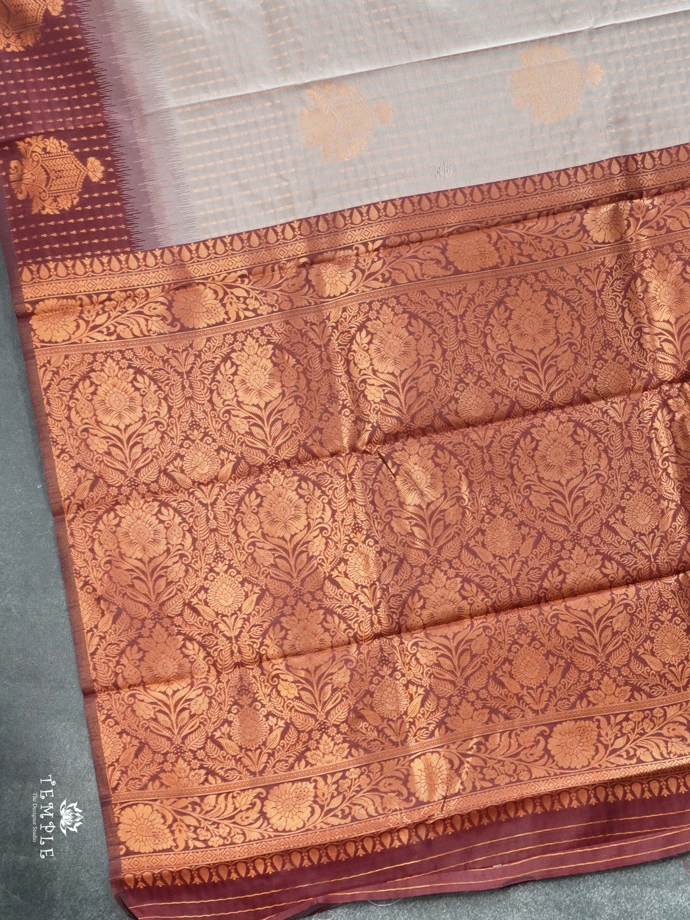Semi Kanchi Silk Saree | TTDS2731