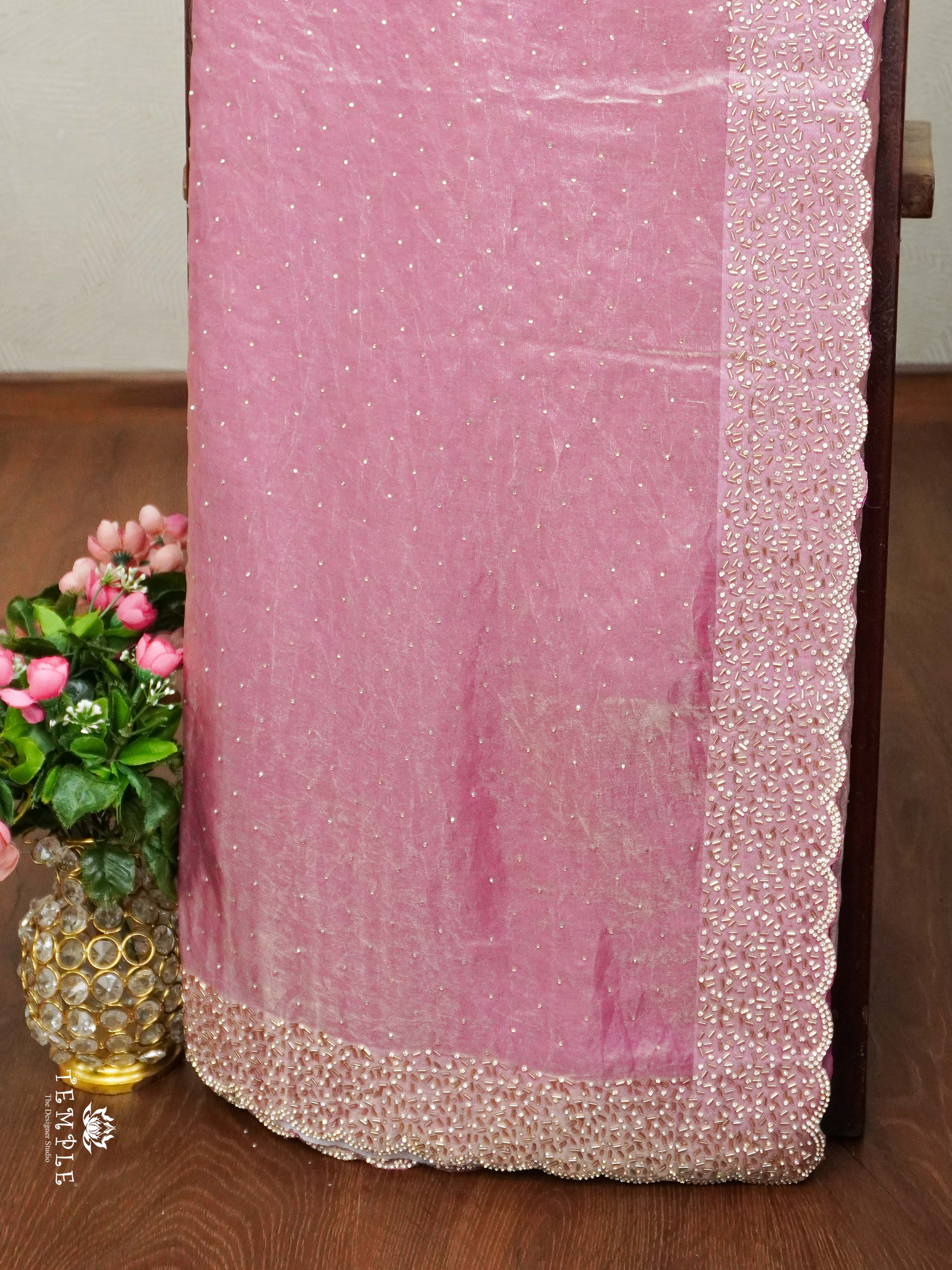 Designer Saree With Stone Work | TTDS2156