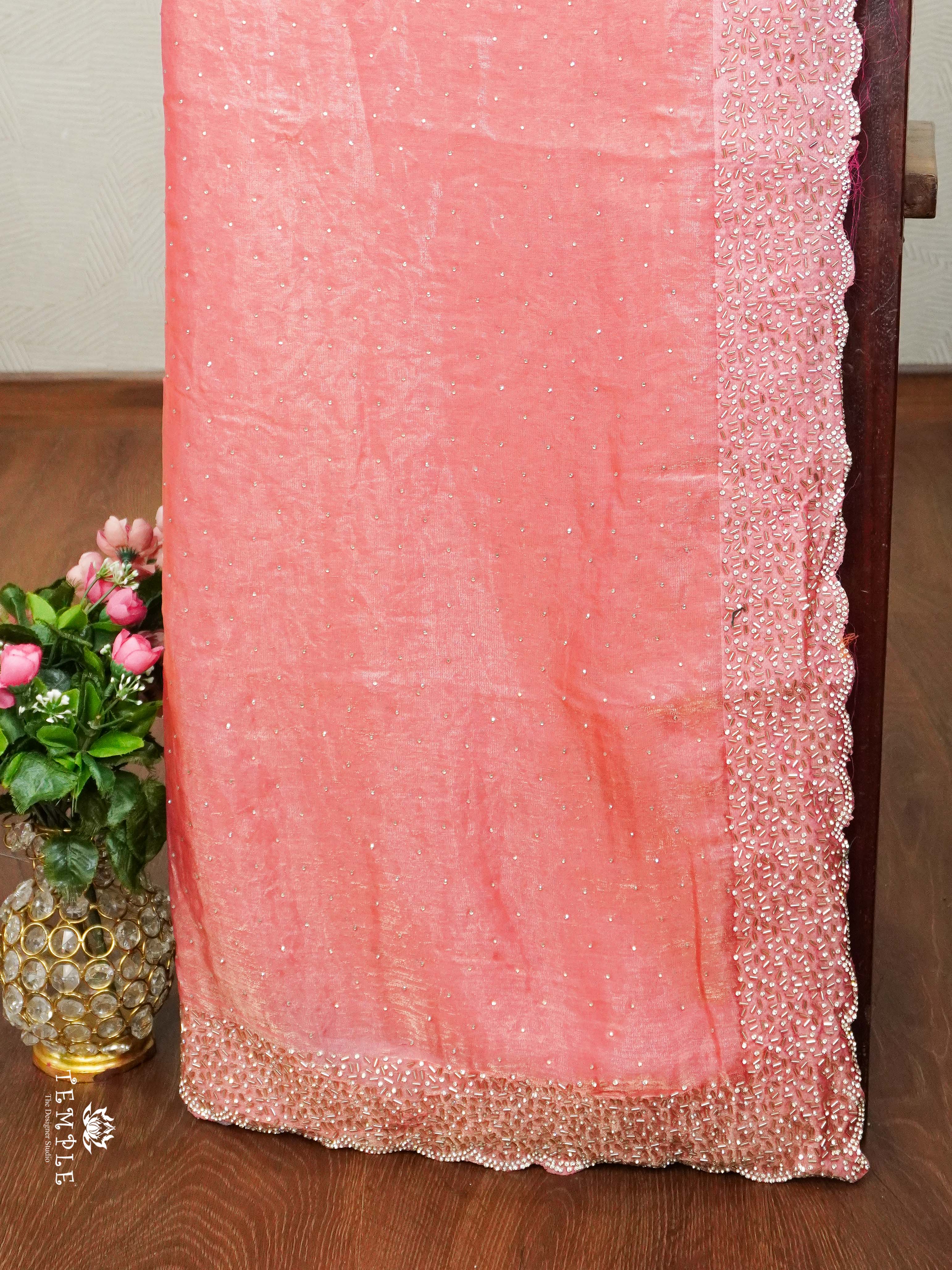 Designer Saree With Stone Work | TTDS2156