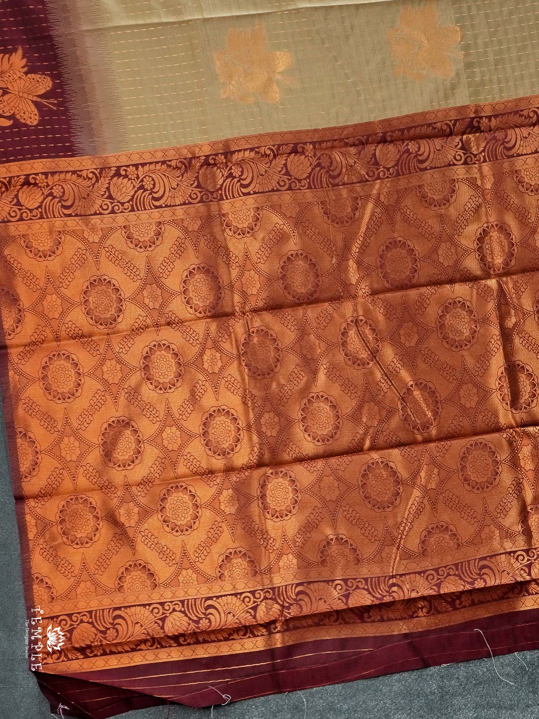 Semi Kanchi Silk Saree | TTDS2733