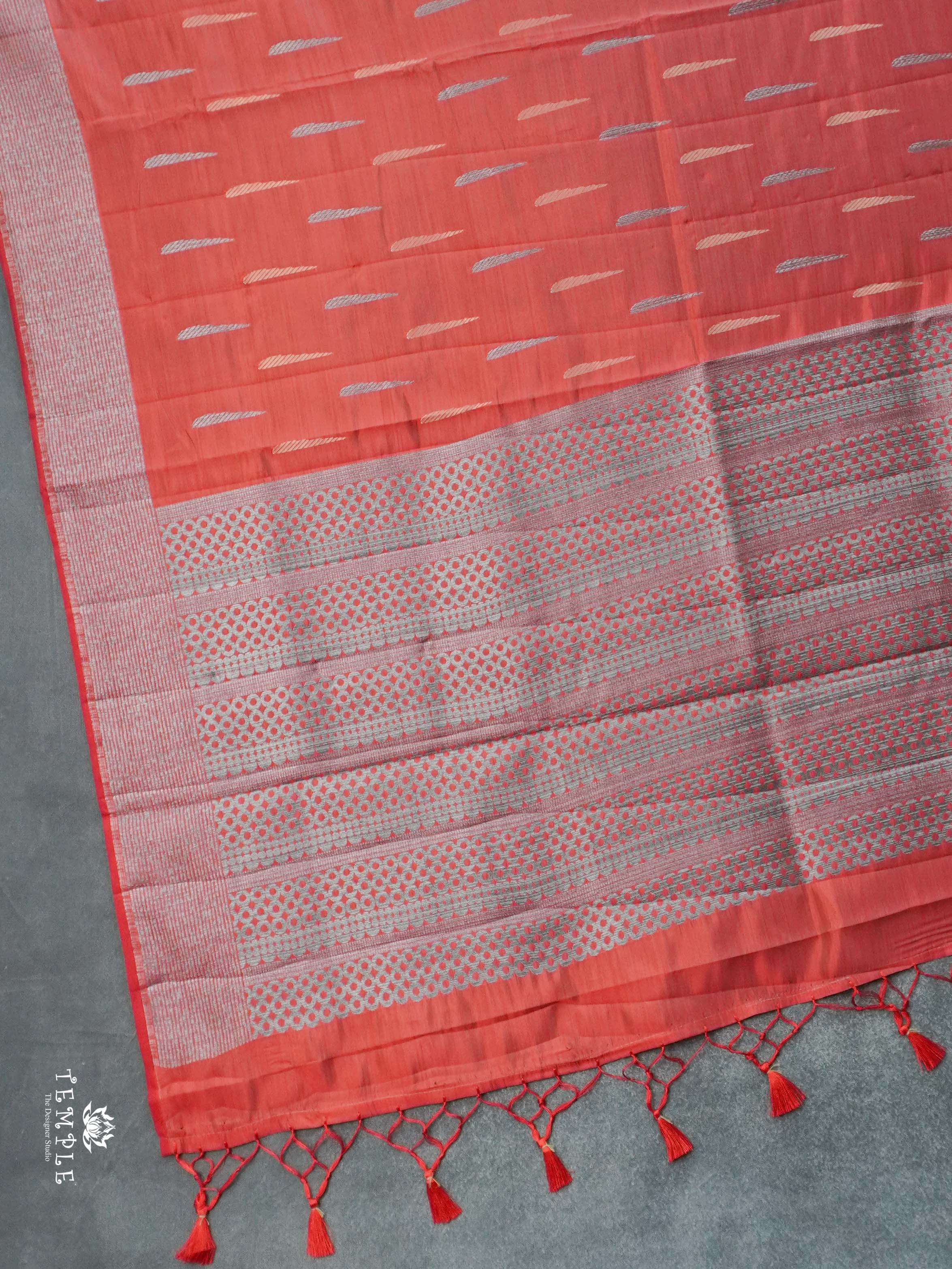 Semi Tussar Silk Saree | TTDS2662