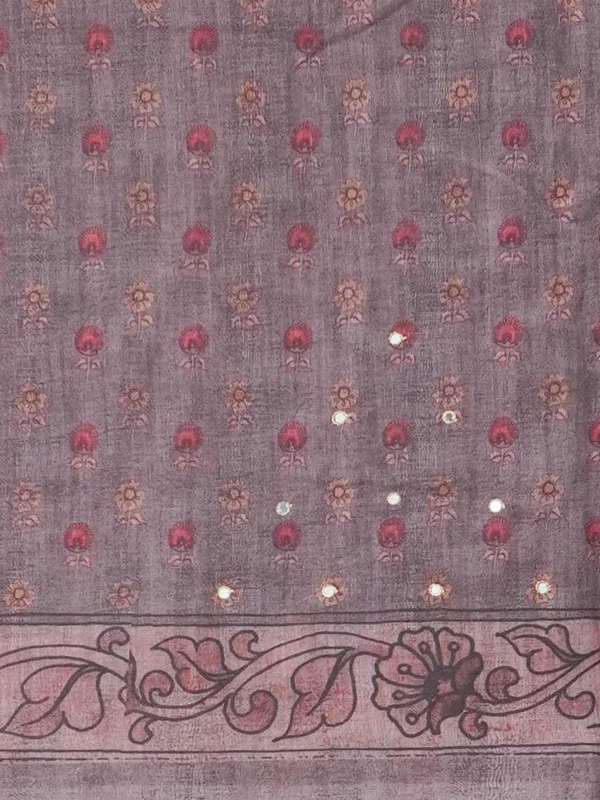 Chanderi Cotton Saree | TTDS3588