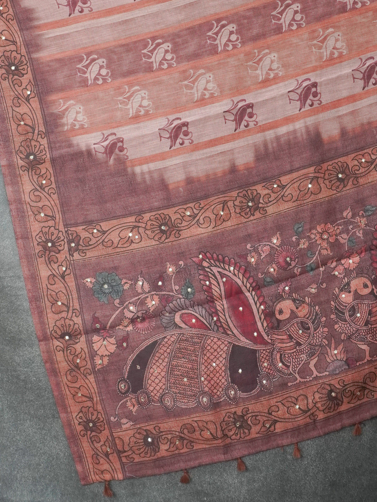 Chanderi Cotton Saree | TTDS3588