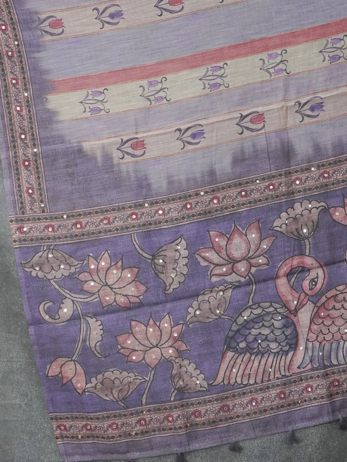 Chanderi Cotton Saree | TTDS3587