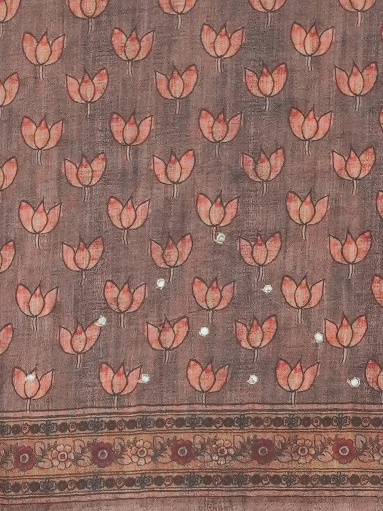 Chanderi Cotton Saree | TTDS3587