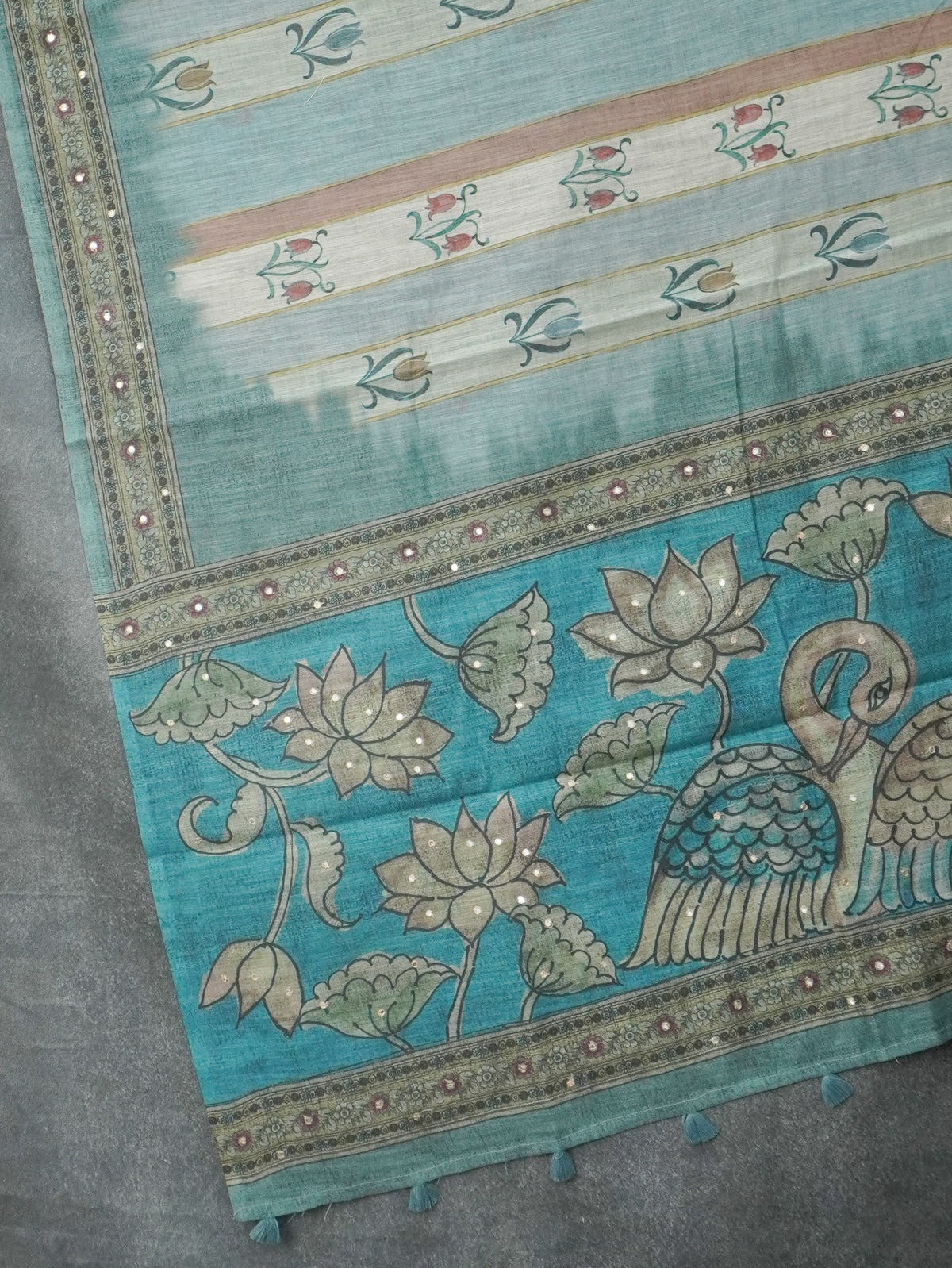Chanderi Cotton Saree | TTDS3587