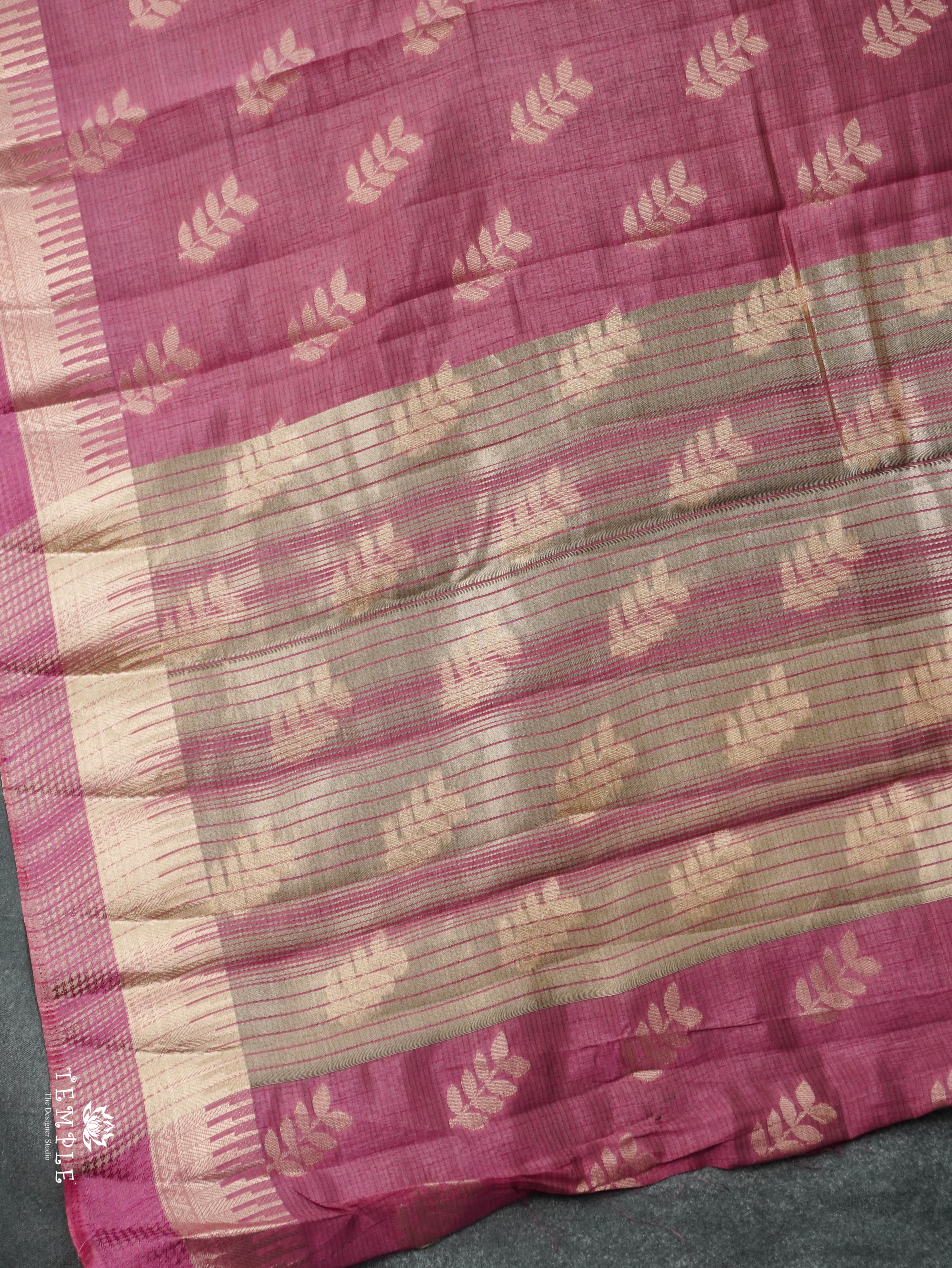 Semi Tussar Silk Saree | TTDS3148