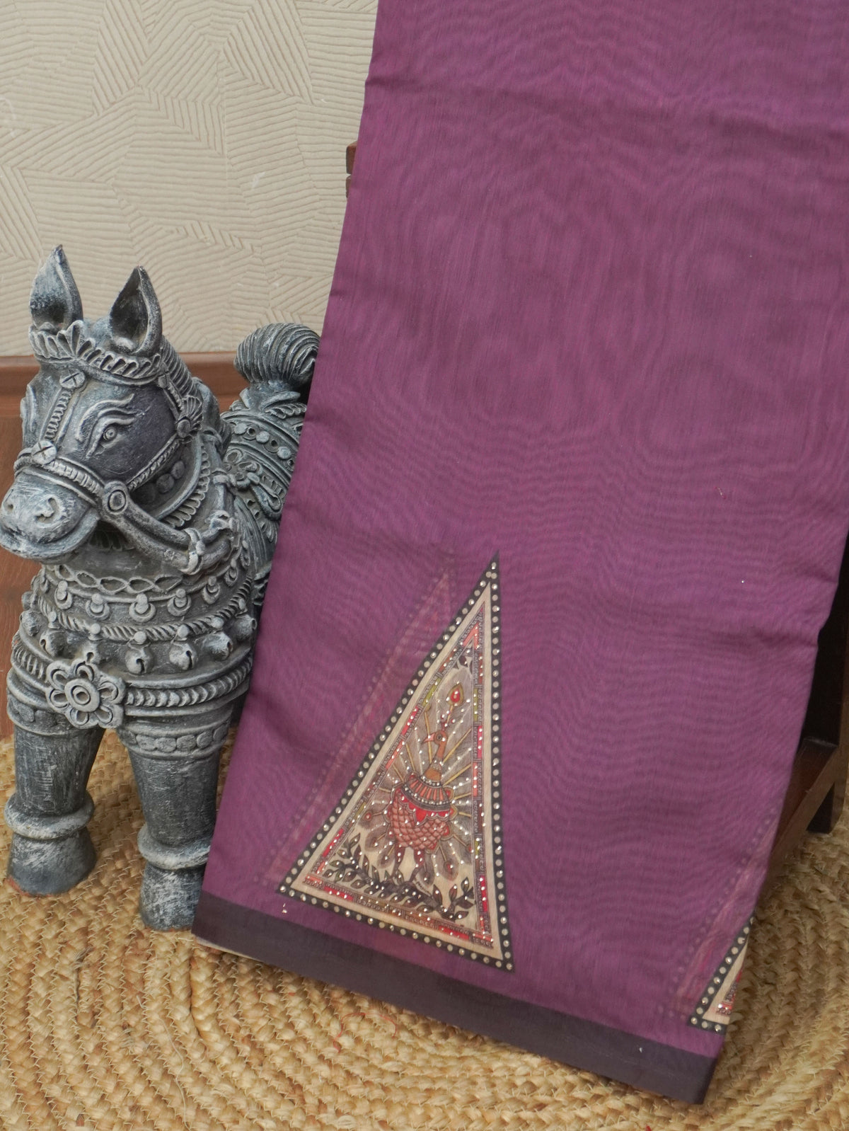 Chanderi Cotton Saree | TTDS3585