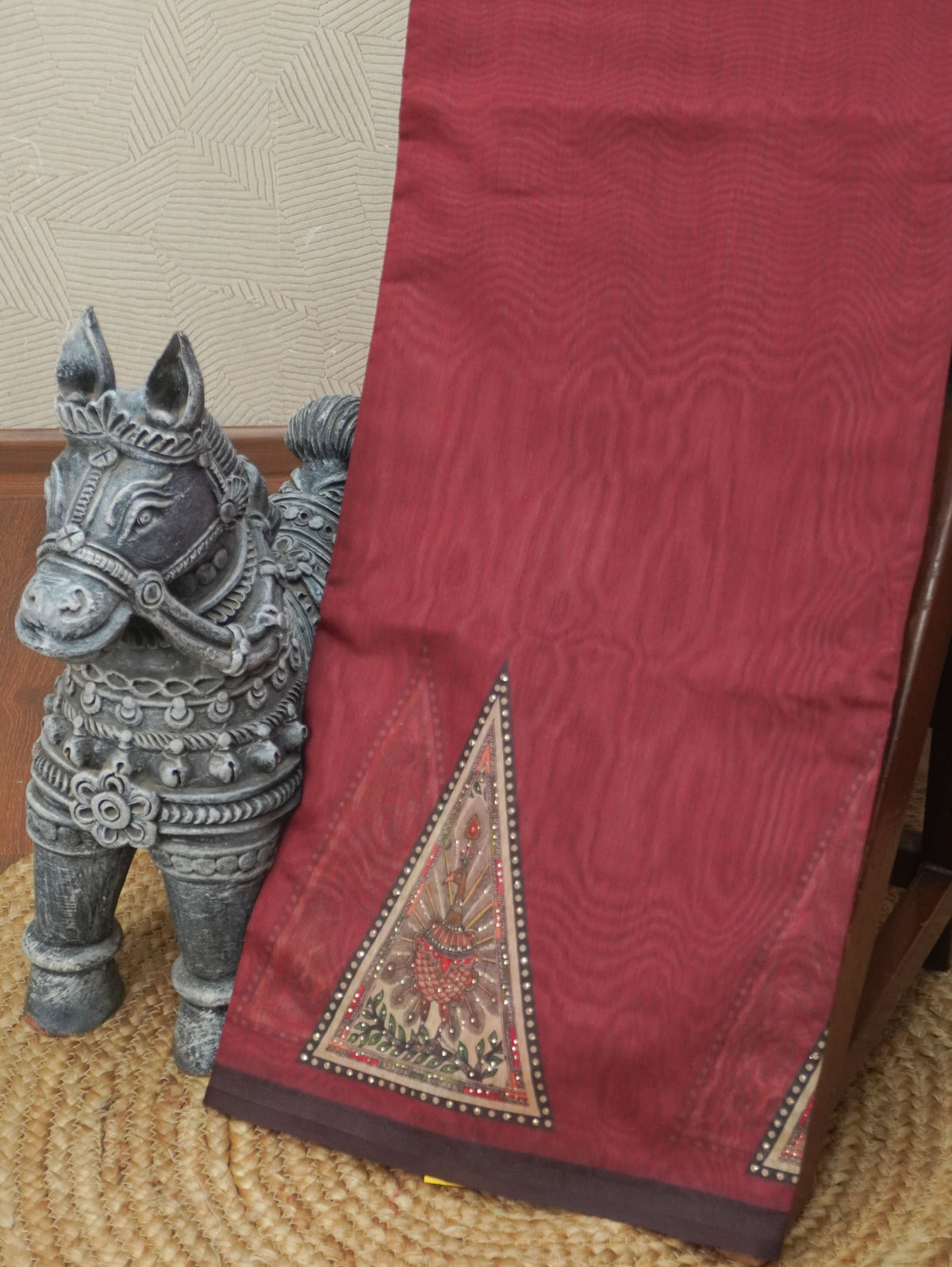 Chanderi Cotton Saree | TTDS3585