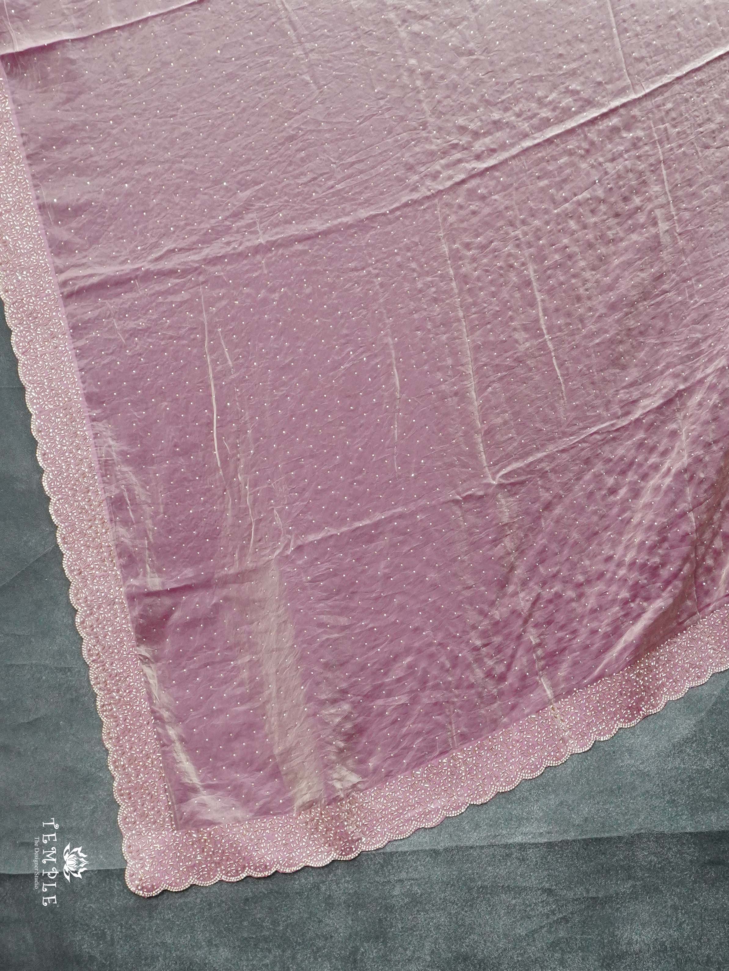 Designer Saree With Stone Work | TTDS2156