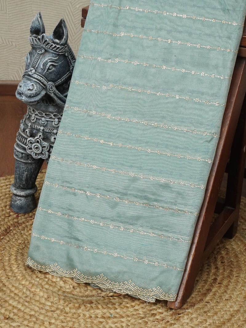 Designer Saree With Stone Work | TTDS3156
