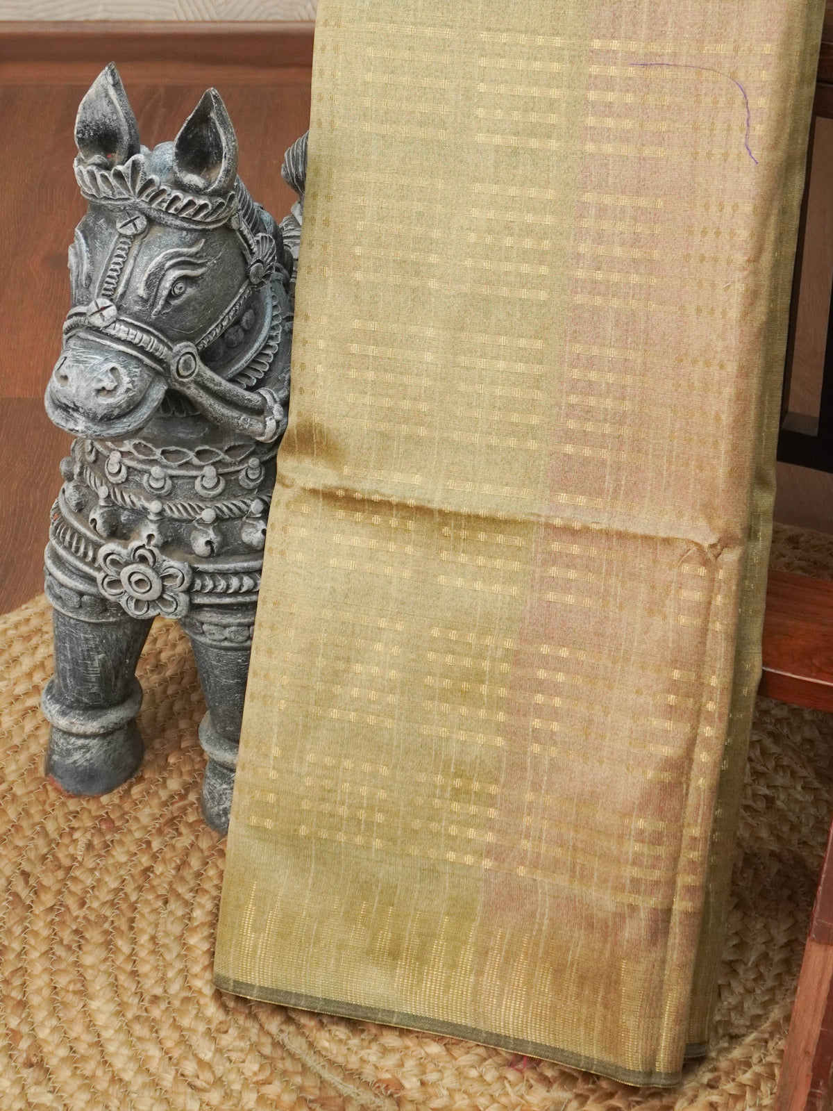 Raw Silk Saree | TTDS3582