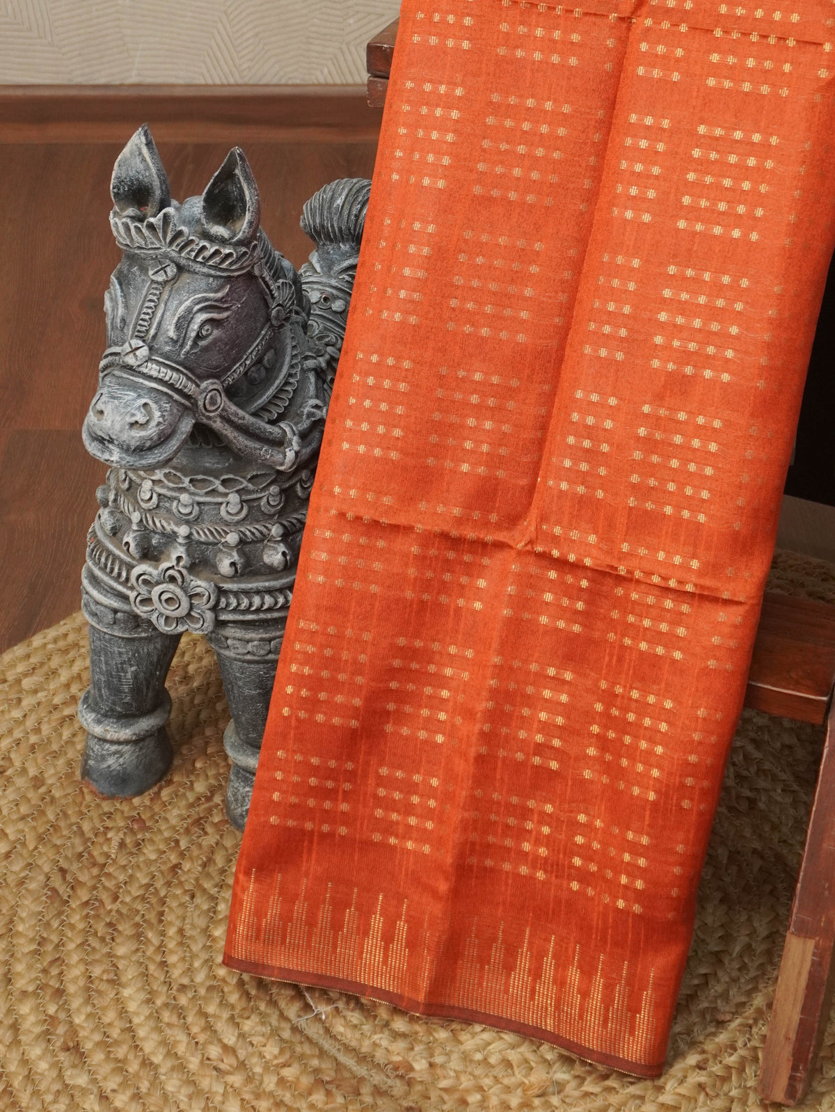 Raw Silk Saree | TTDS3582