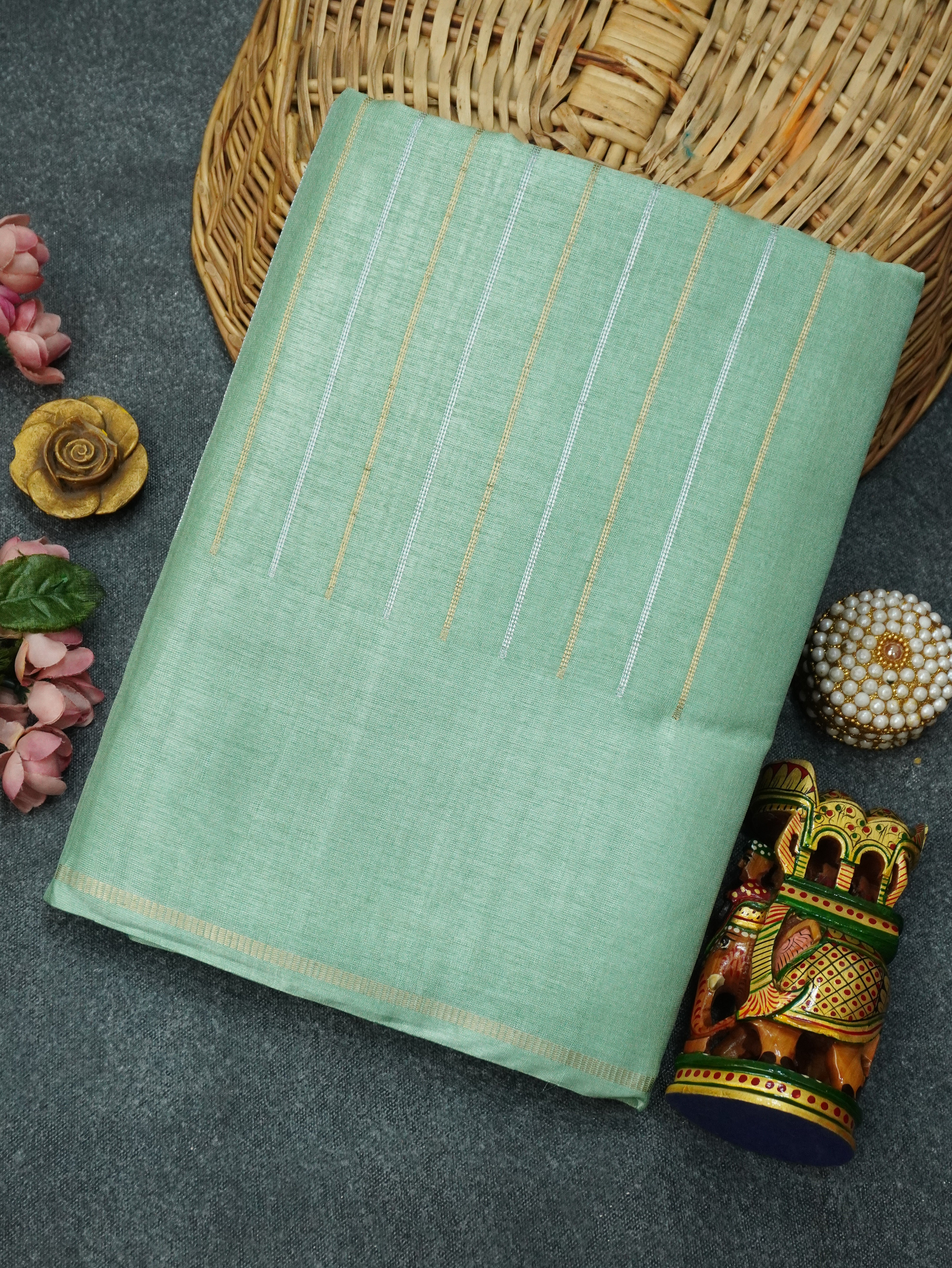 Handloom Matka Silk Saree | TTDS3158
