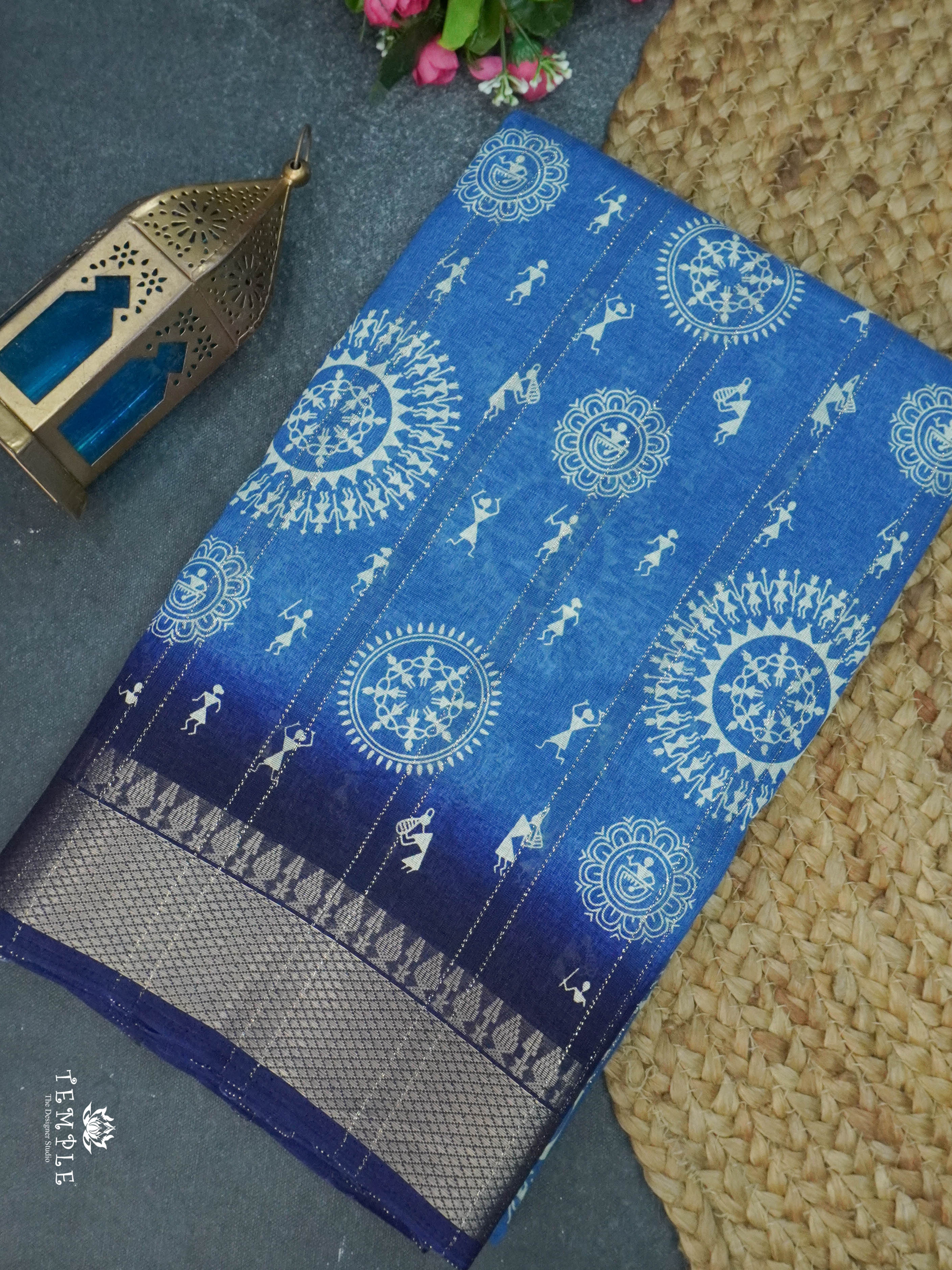 Warli Printed Saree | TTDS1698