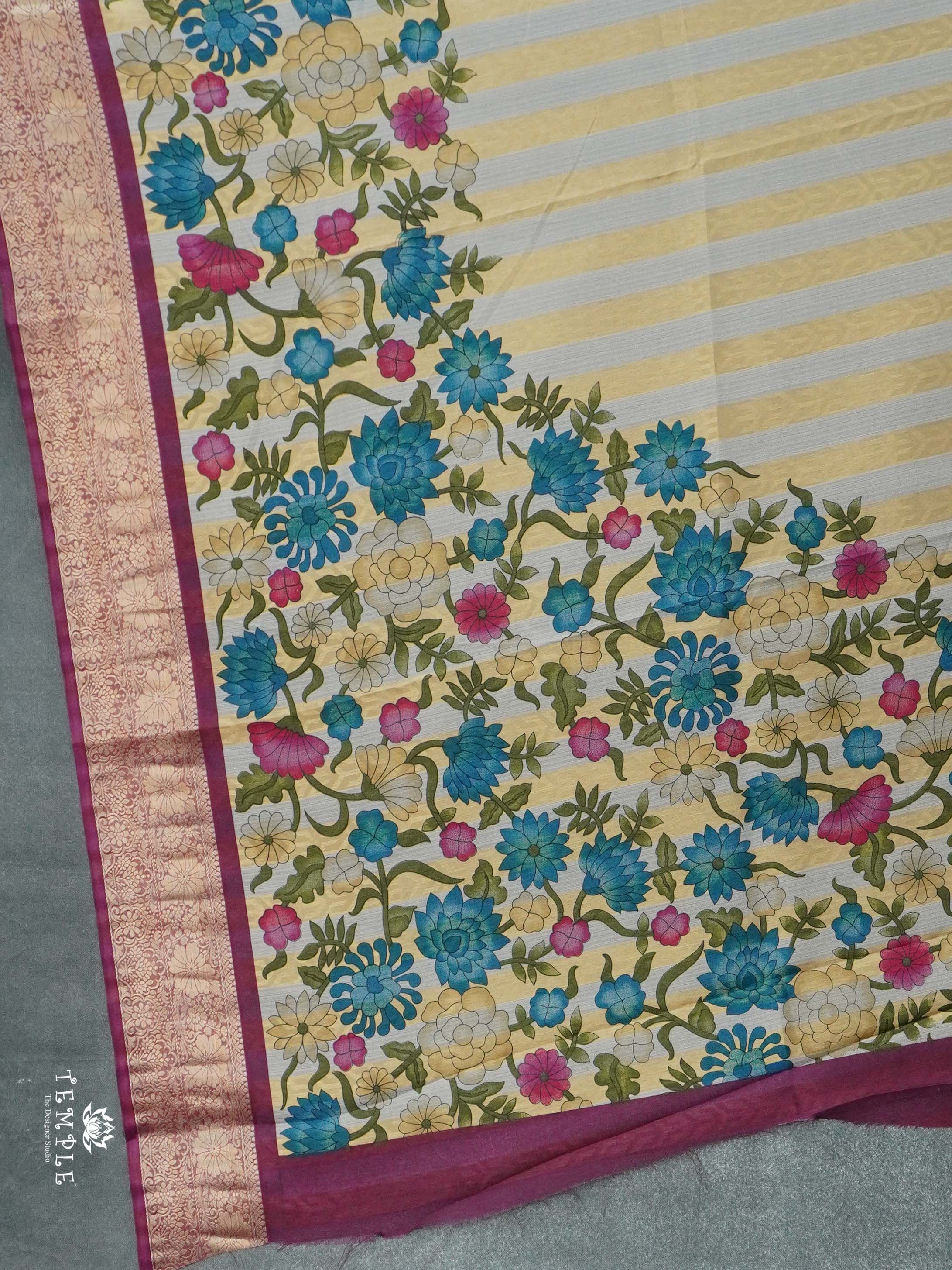 Printed Georgette Saree | TTDS2750